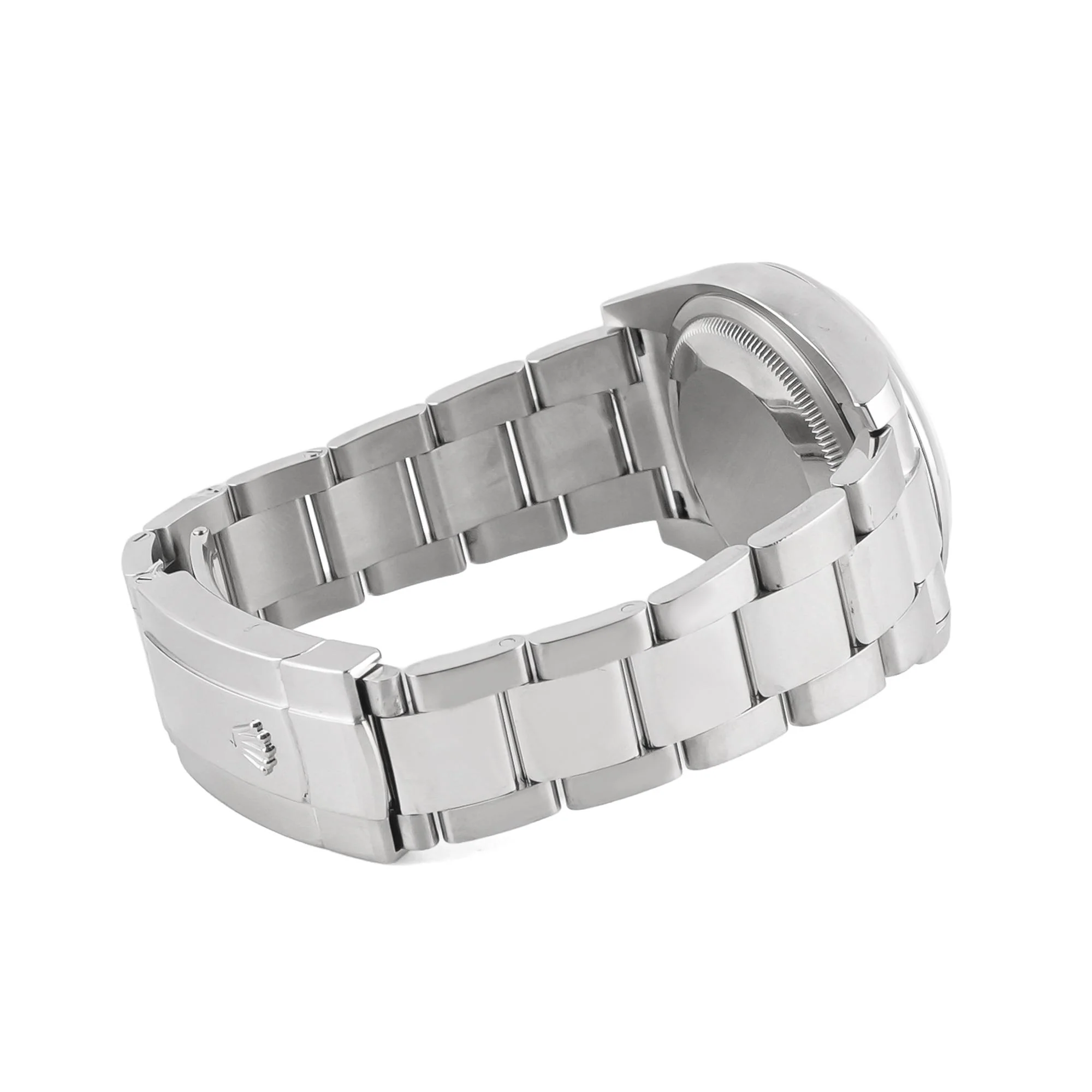 Rolex 116200 Datejust 36 mm Smooth Bezel Blue Roman Dial Oyster Bracelet Box and Papers 2019 - Image 6