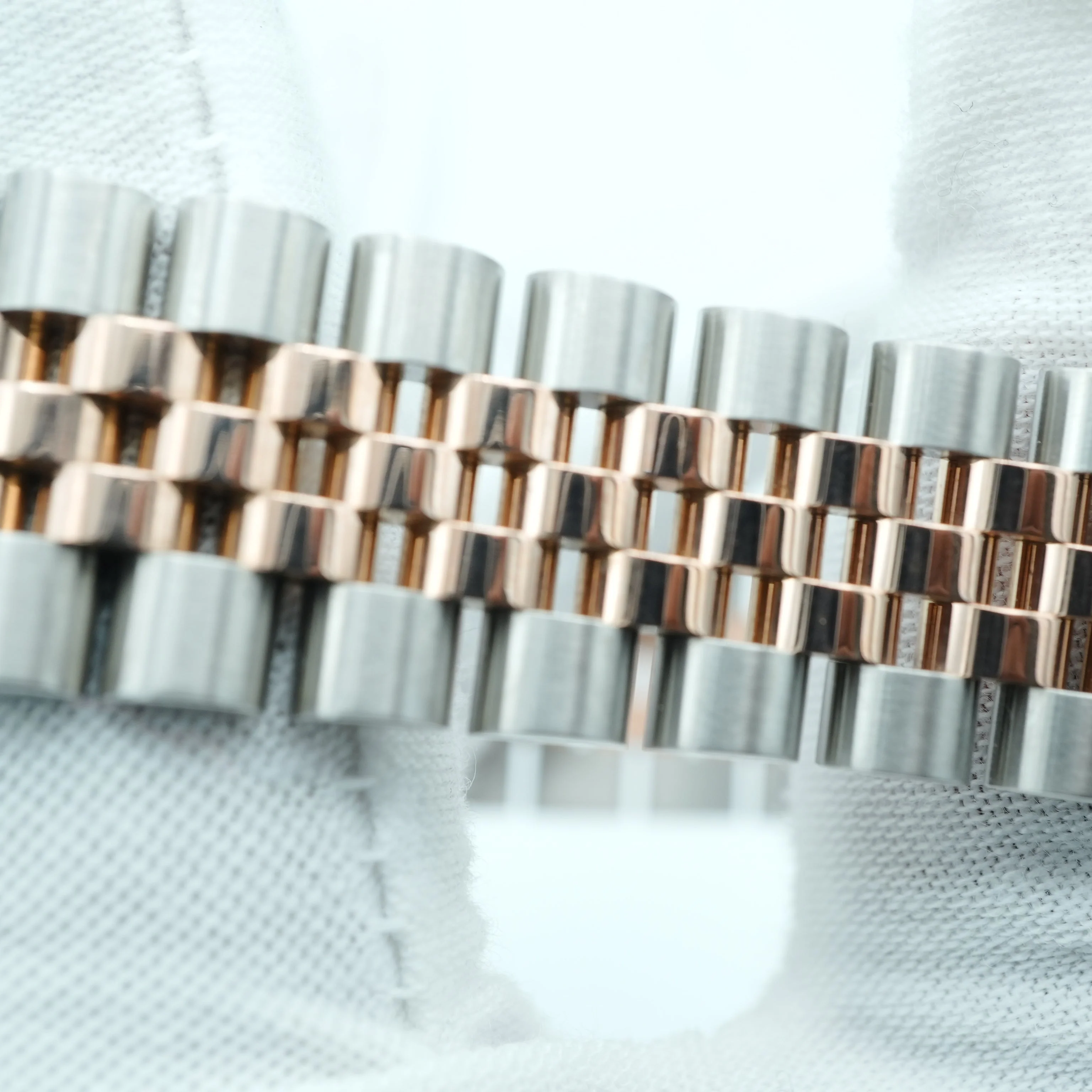 Rolex 116231 Datejust 36 mm 18K Rose Gold Factory Diamond Dial Sun Damaged Jubilee Bracelet 2009 - Image 6