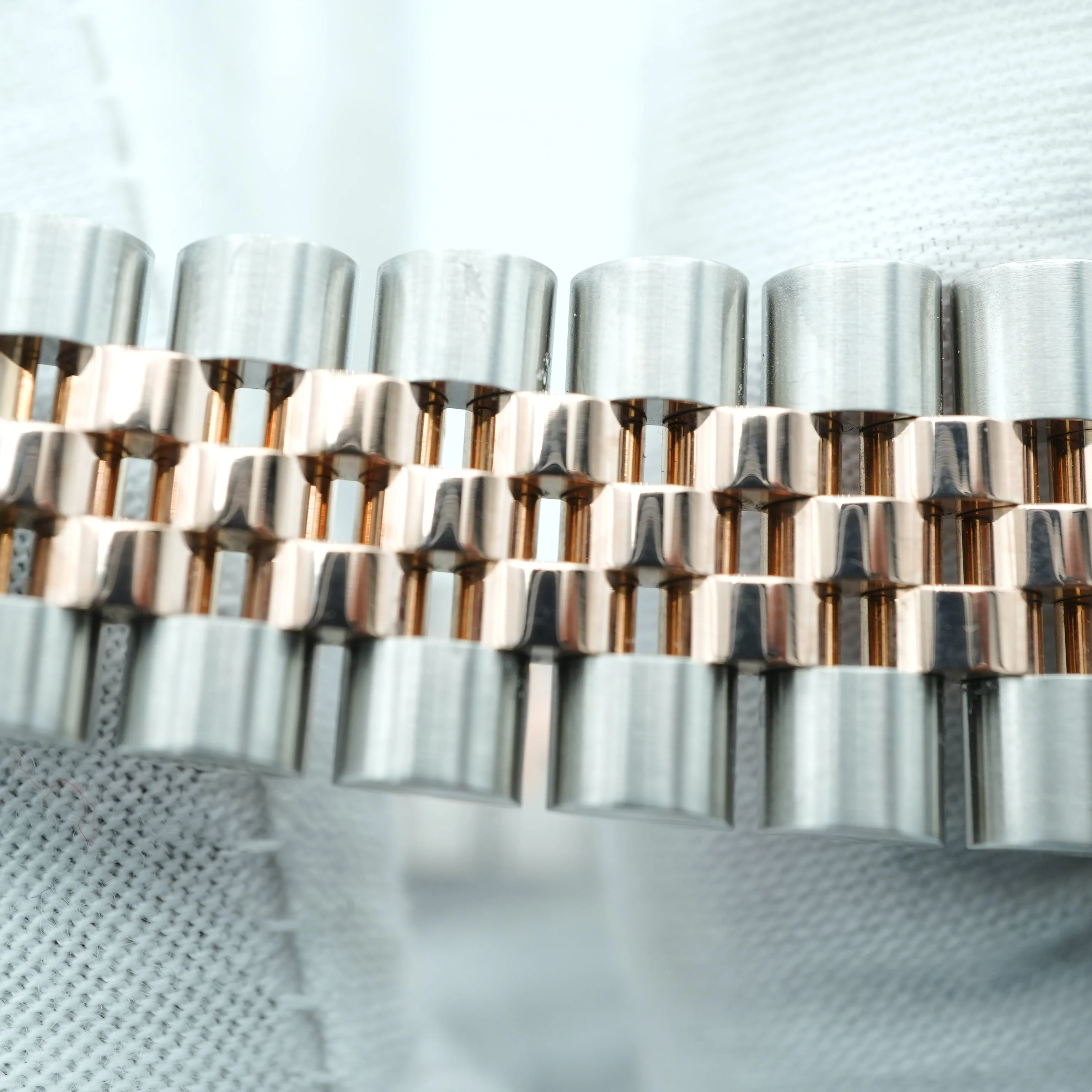 Rolex 116231 Datejust 36 mm 18K Rose Gold Factory Diamond Dial Sun Damaged Jubilee Bracelet 2009 - Image 7