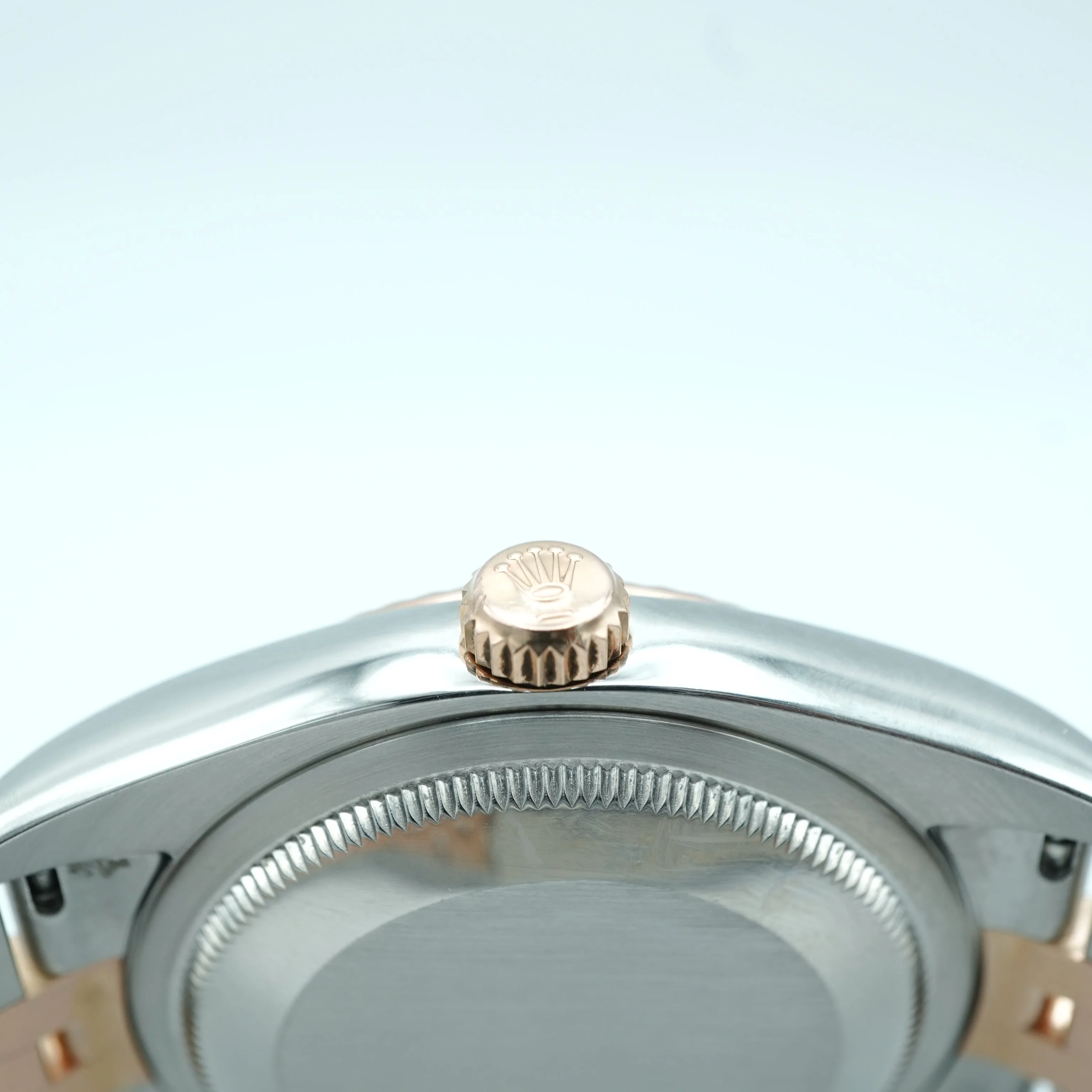 Rolex 116231 Datejust 36 mm 18K Rose Gold Factory Diamond Dial Sun Damaged Jubilee Bracelet 2009 - Image 8