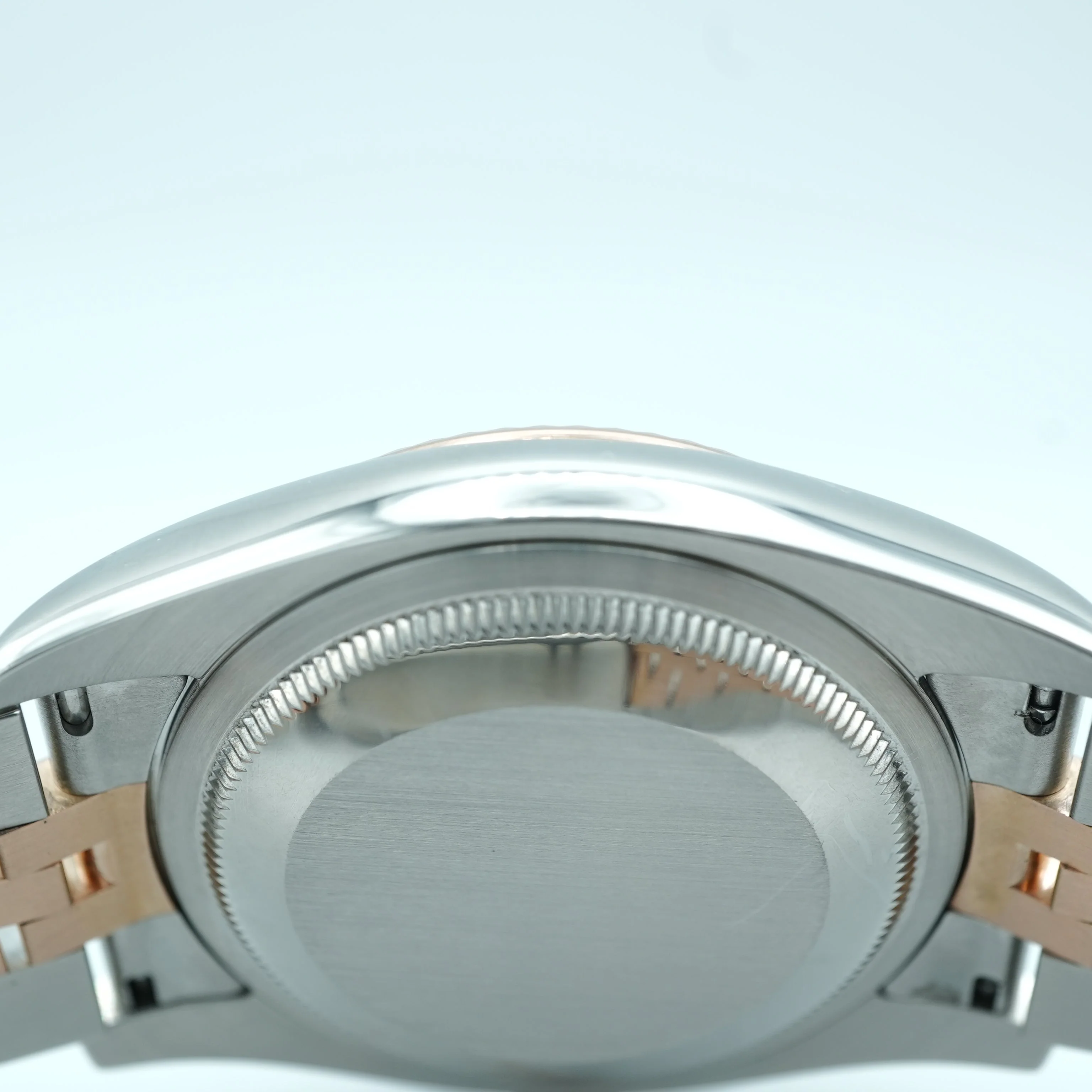 Rolex 116231 Datejust 36 mm 18K Rose Gold Factory Diamond Dial Sun Damaged Jubilee Bracelet 2009 - Image 9