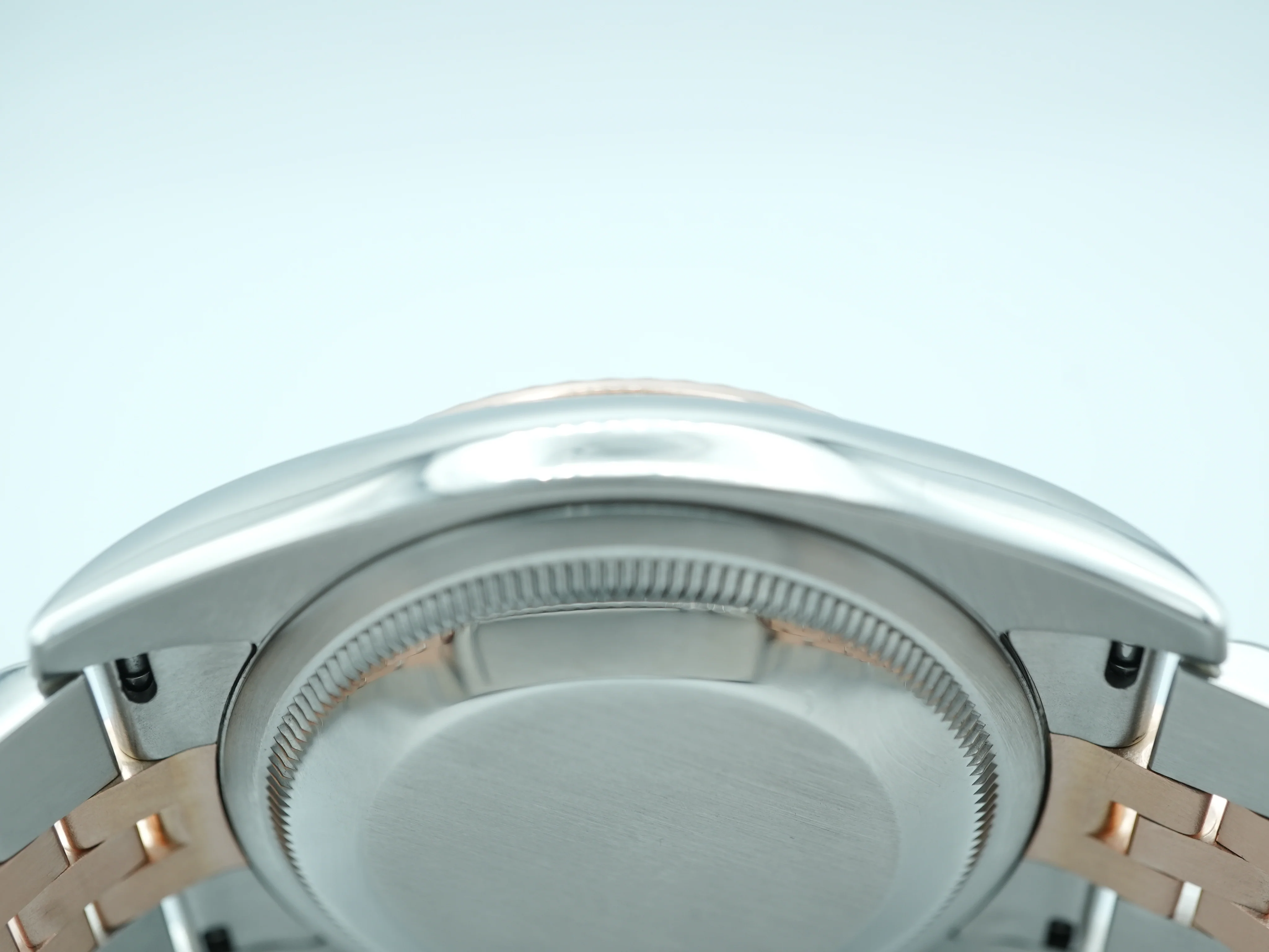 Rolex 116231 Datejust 36mm 18K Rose Gold OEM Rolex Silver Jubilee Diamond Dial Box and Papers 2015 - Image 9