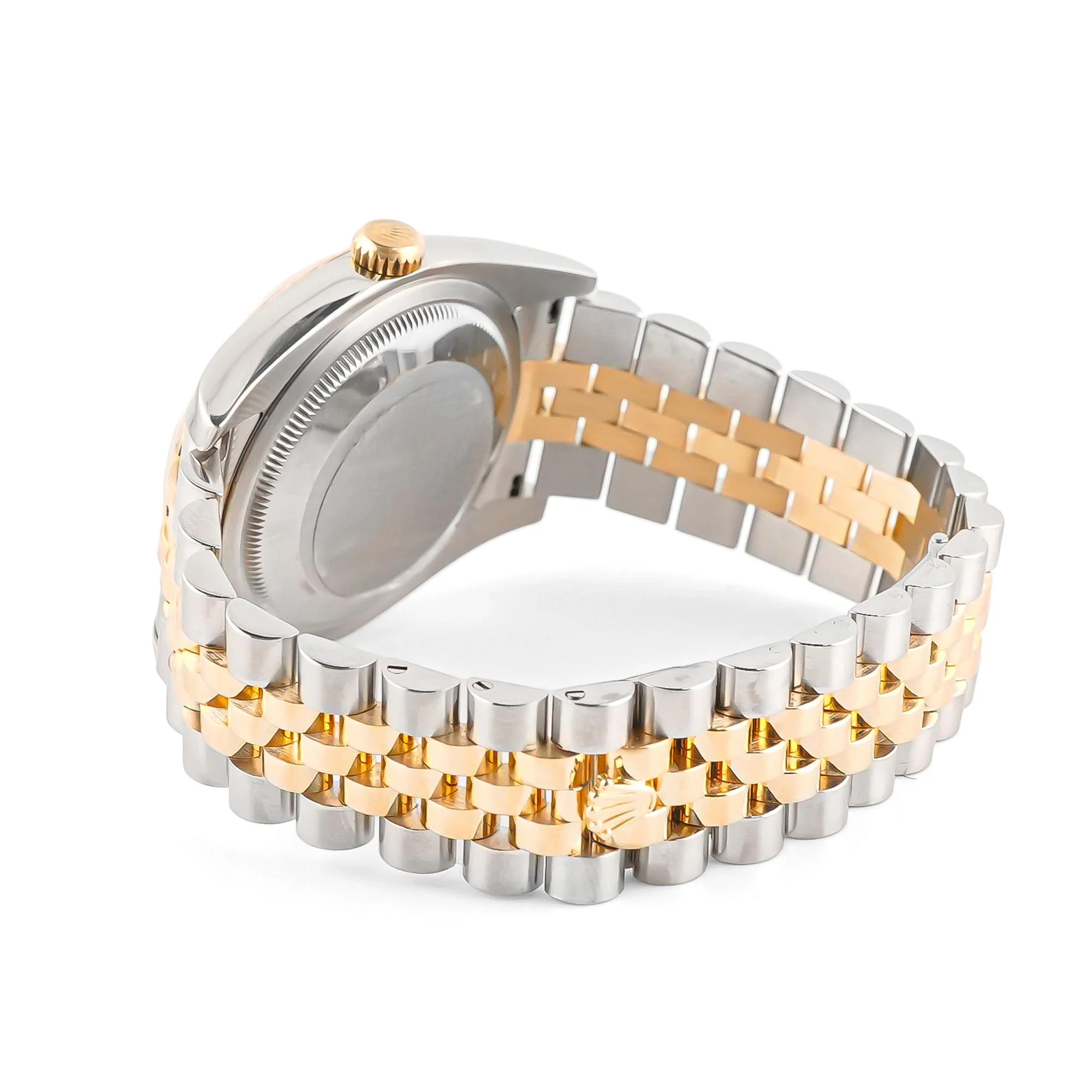 Rolex 116233 Datejust 36 mm Fluted Bezel Champagne Diamond Dial Jubilee Bracelet Box and Papers 2014 - Image 3