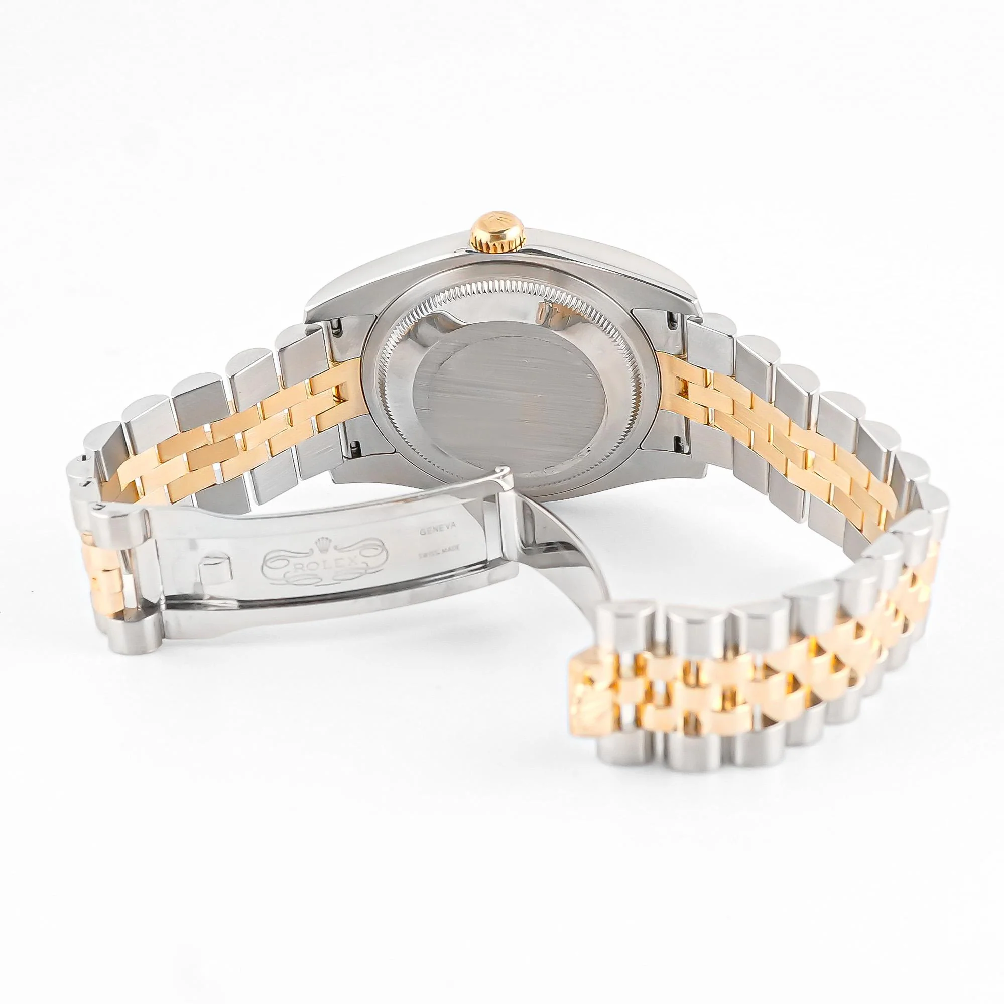 Rolex 116233 Datejust 36 mm Fluted Bezel Champagne Diamond Dial Jubilee Bracelet Box and Papers 2014 - Image 5