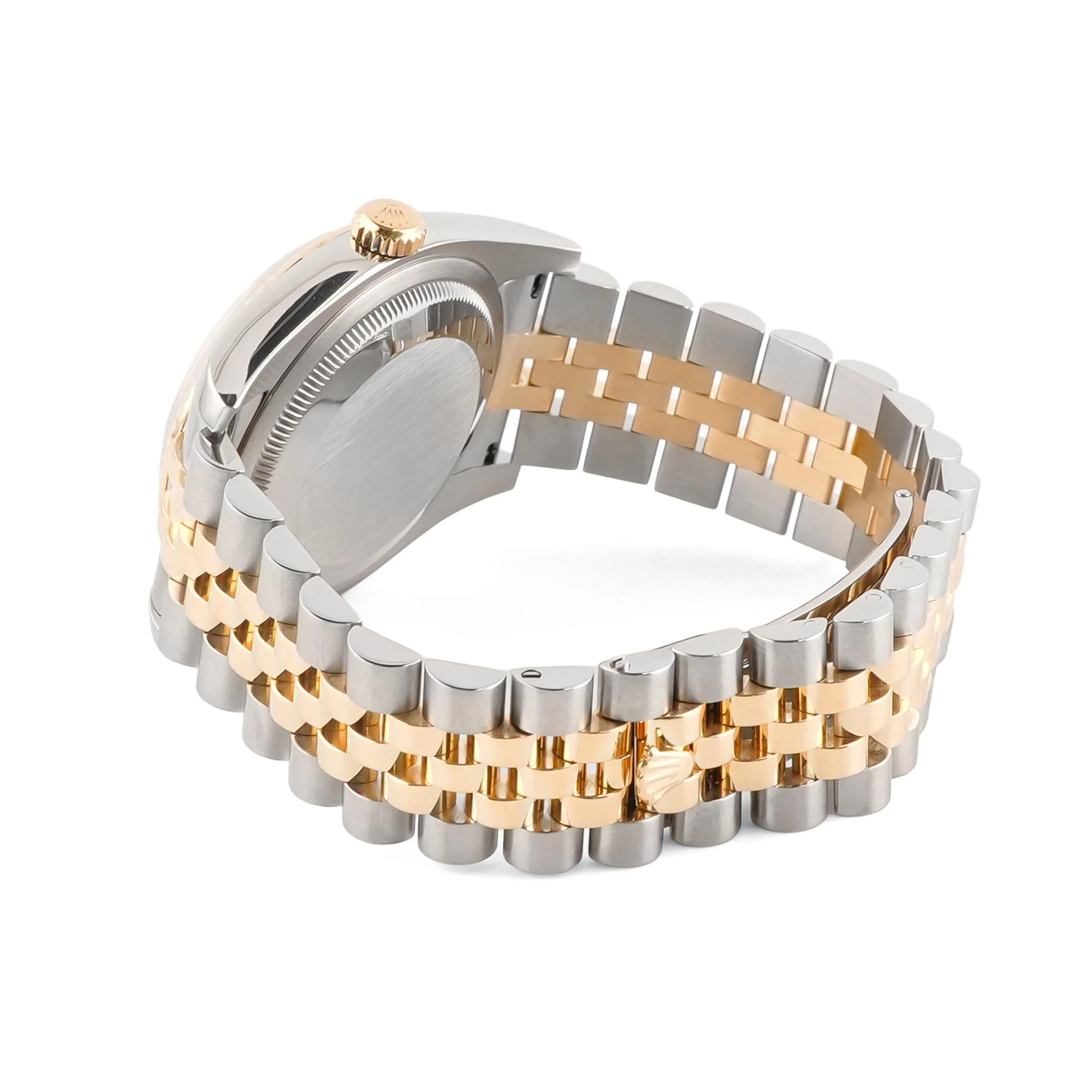 Rolex 116233 Datejust 36 mm Fluted Bezel Champagne Diamond Dial Jubilee Bracelet Box and Papers 2015 - Image 5