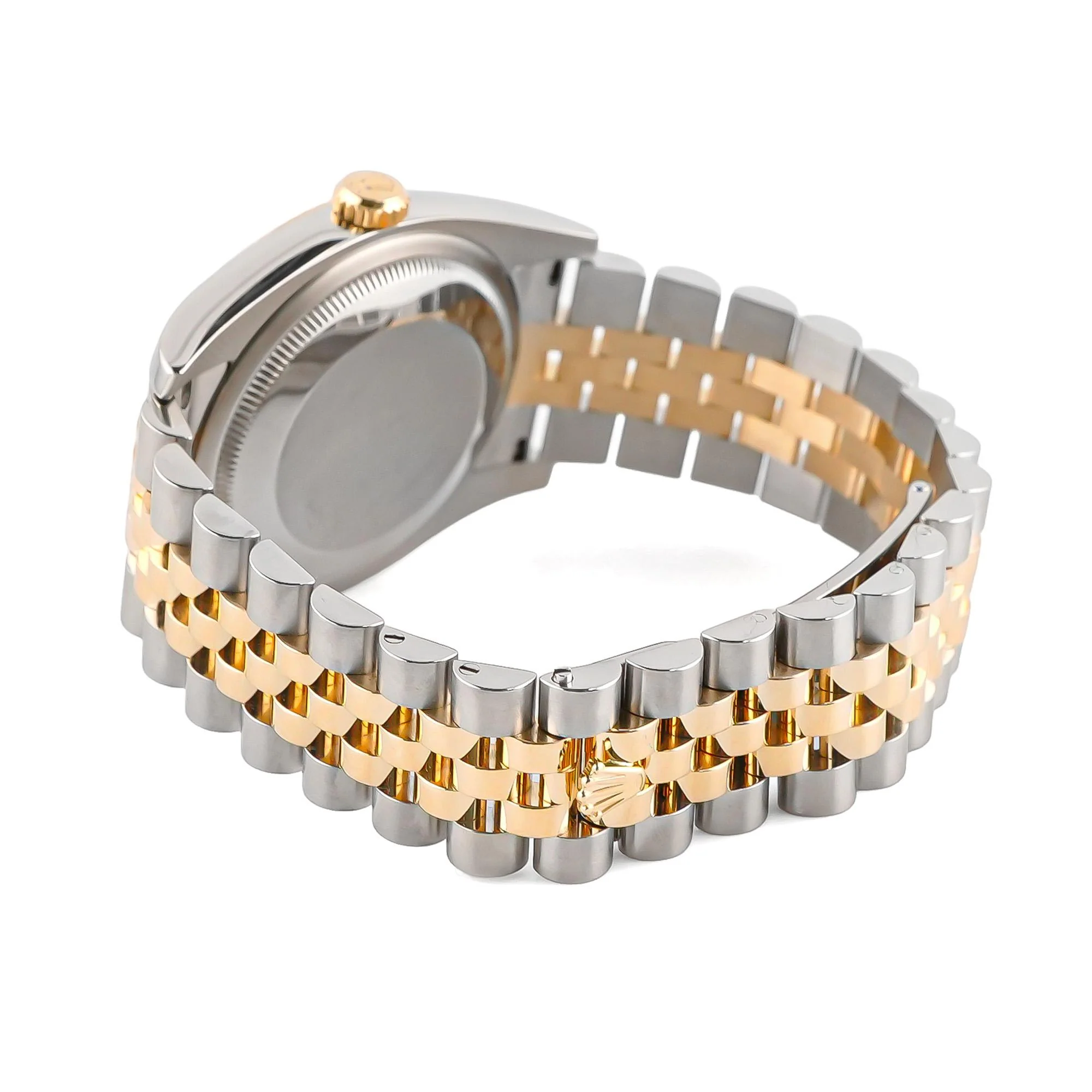 Rolex 116233 Datejust 36 mm Fluted Bezel Champagne Diamond Dial Jubilee Bracelet Box and Papers 2016 - Image 4