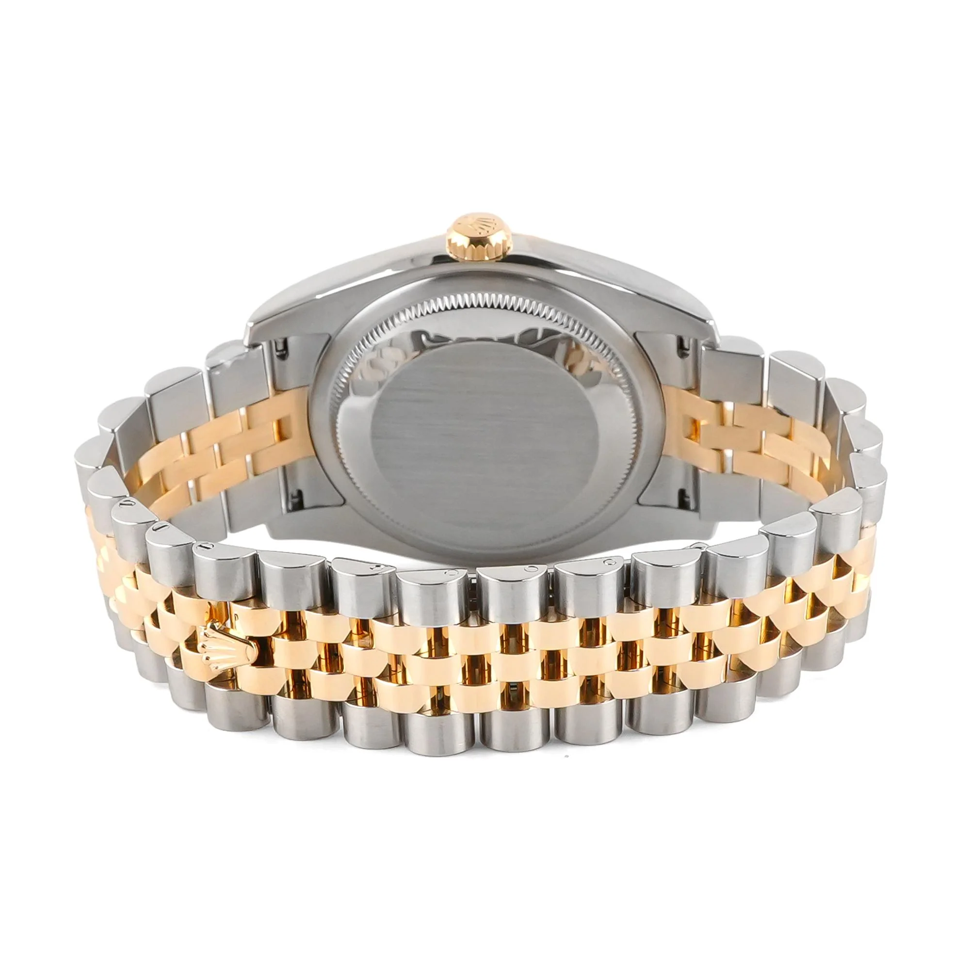 Rolex 116233 Datejust 36 mm Fluted Bezel Champagne Index Dial Jubilee Bracelet Box and Papers 2017 - Image 4