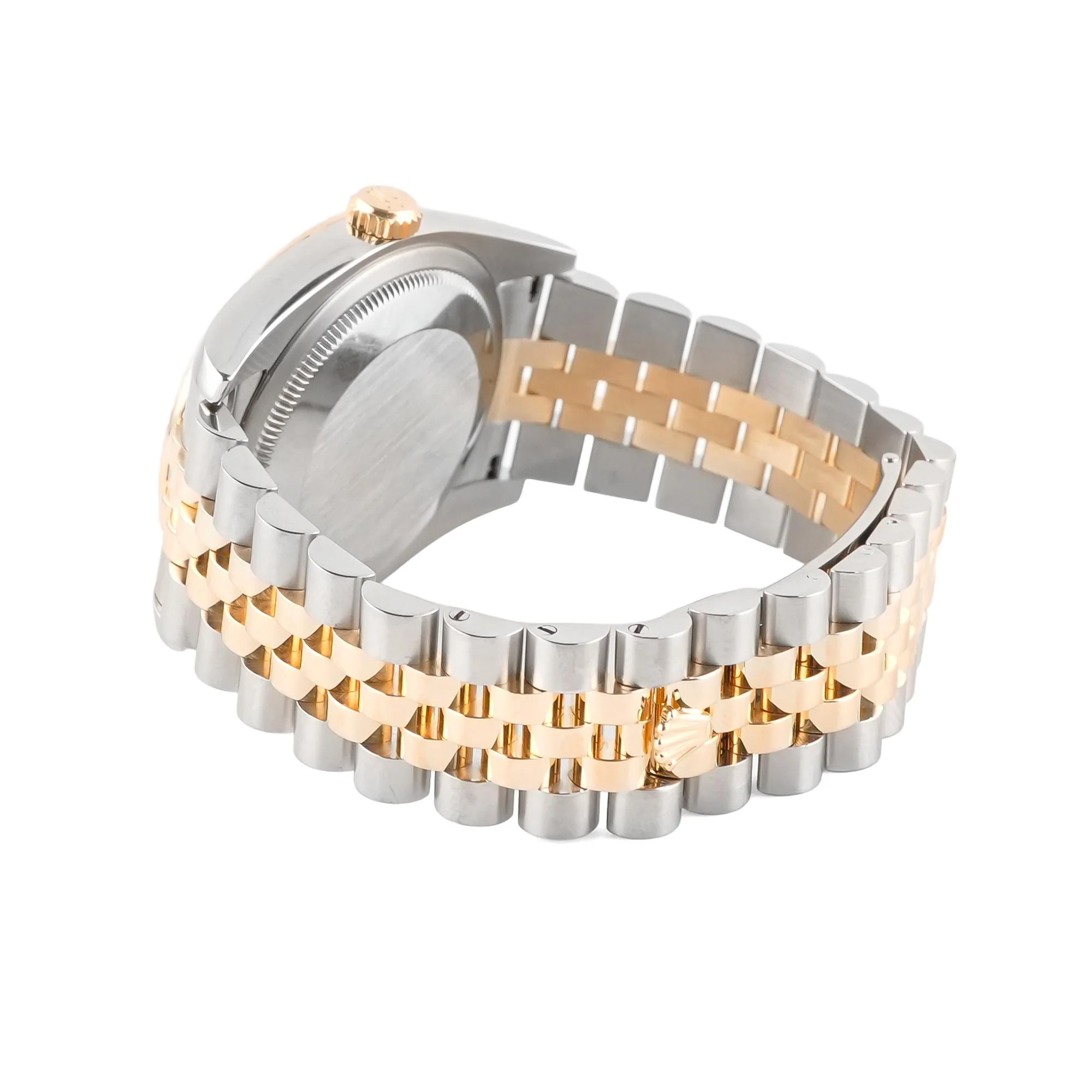 Rolex 116233 Datejust 36 mm Fluted Bezel Champagne Roman Dial Jubilee Bracelet Box and Papers 2015 - Image 5