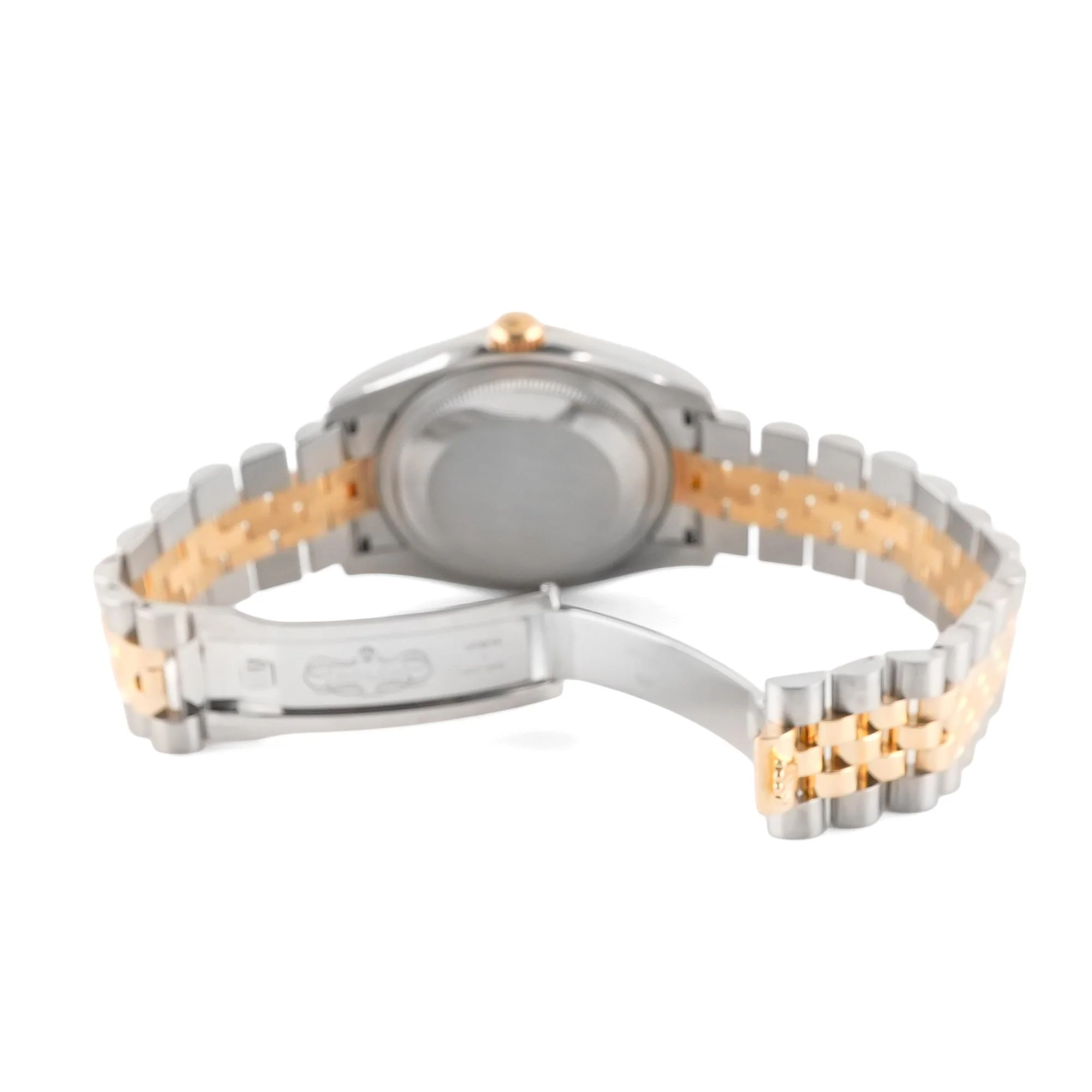 Rolex 116233 Datejust 36 mm Fluted Bezel Ivory Pyramid Roman Dial Jubilee Bracelet Box and Papers 2017 - Image 5