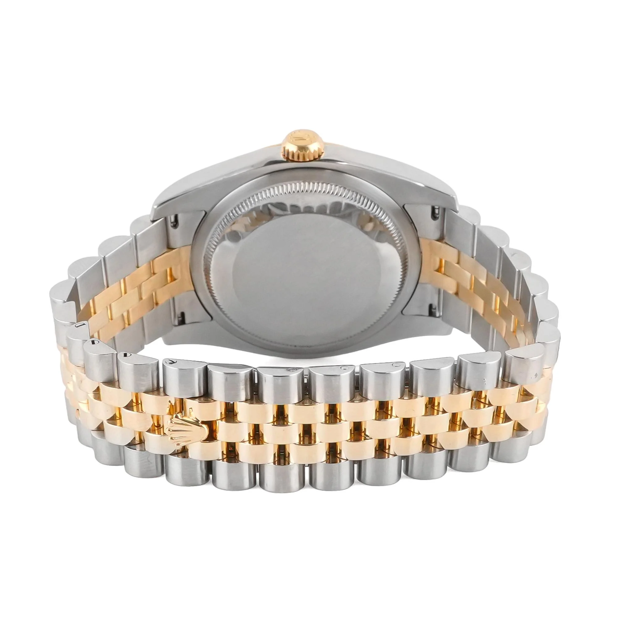 Rolex 116233 Datejust 36mm Champagne Roman Dial Jubilee Bracelet Papers 2016 - Image 3