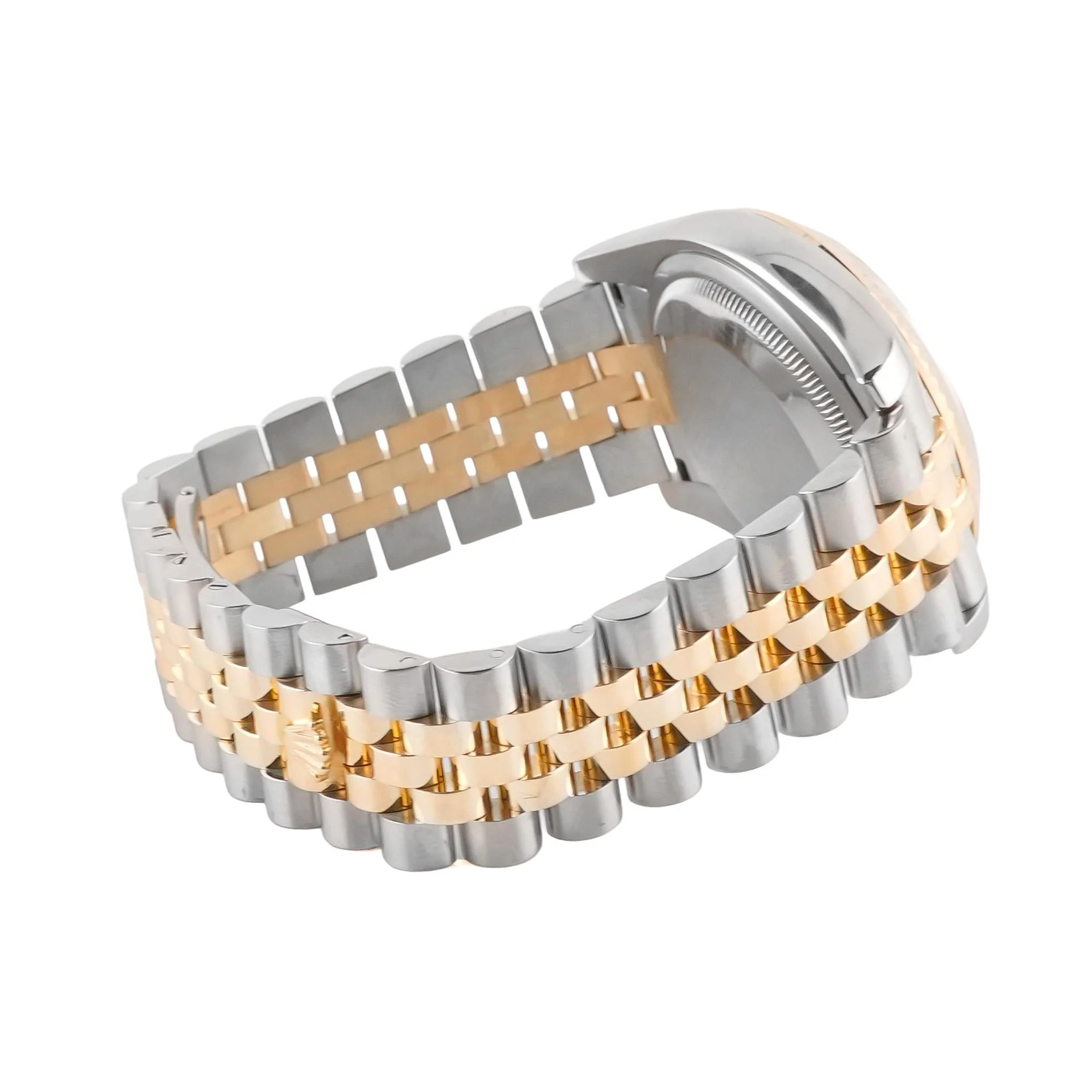 Rolex 116233 Datejust 36mm Champagne Roman Dial Jubilee Bracelet Papers 2016 - Image 6