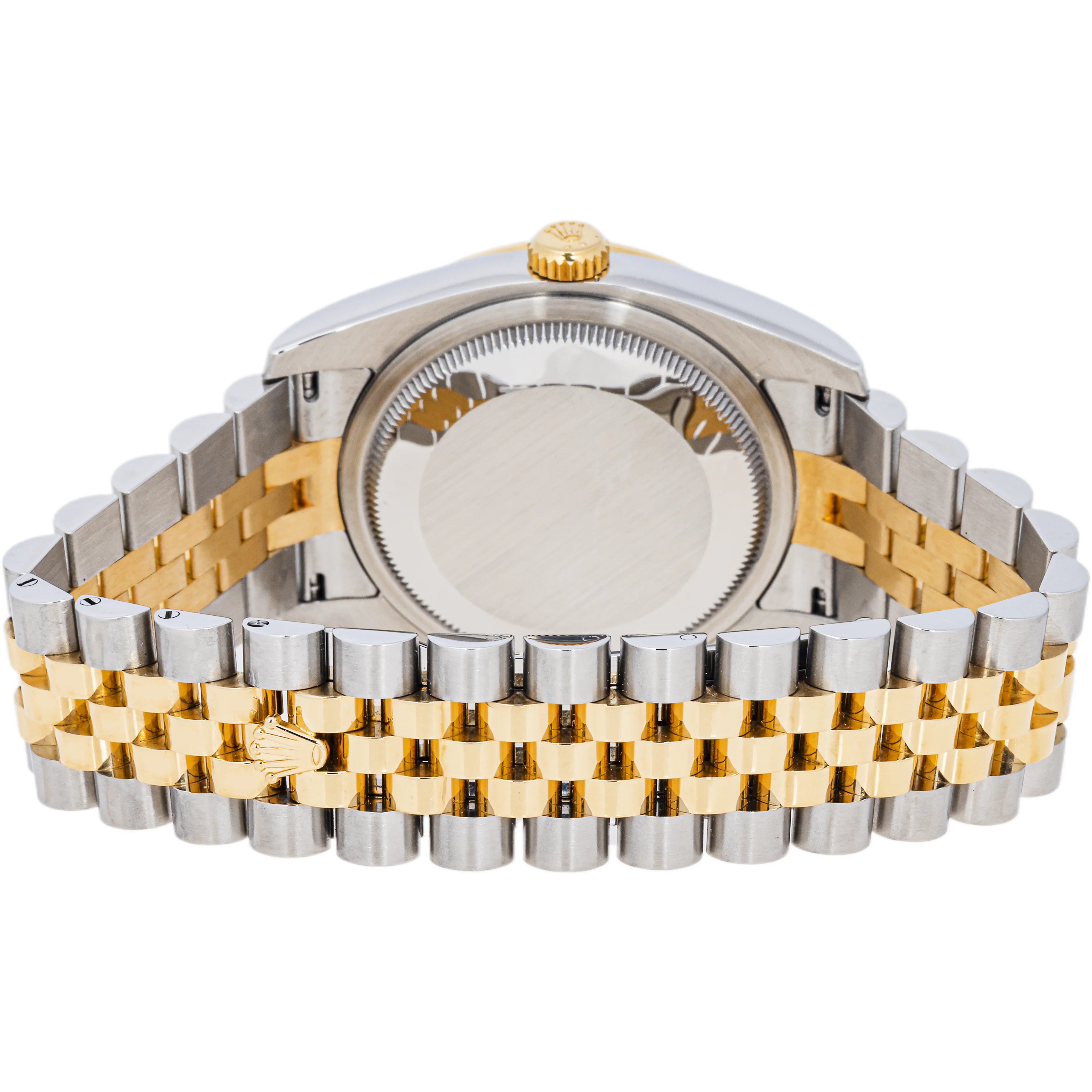 Rolex 116243 Datejust 36 mm Diamond Bezel Silver Diamond Dial Jubilee Bracelet Box and Papers 2017 - Image 4