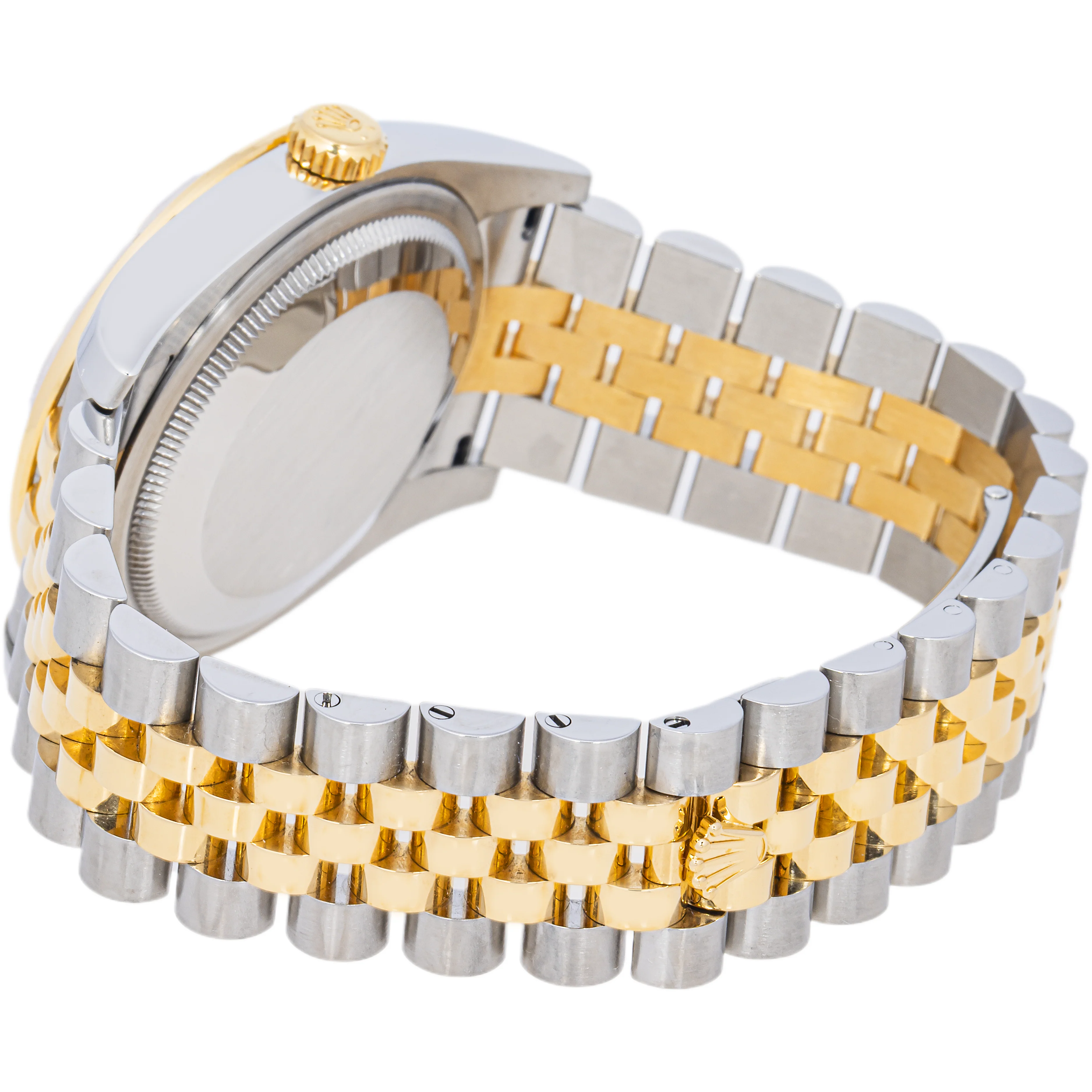 Rolex 116243 Datejust 36 mm Diamond Bezel Silver Diamond Dial Jubilee Bracelet Box and Papers 2017 - Image 7