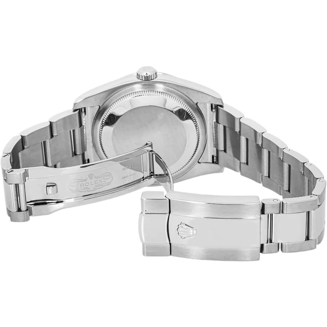 Rolex 116264 Datejust 36 mm Turn-O-Graph Bezel Blue Stick Dial Oyster Bracelet 2005 - Image 5