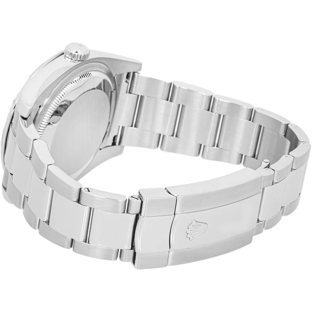 Rolex 116264 Datejust 36 mm Turn-O-Graph Bezel Blue Stick Dial Oyster Bracelet 2005 - Image 7