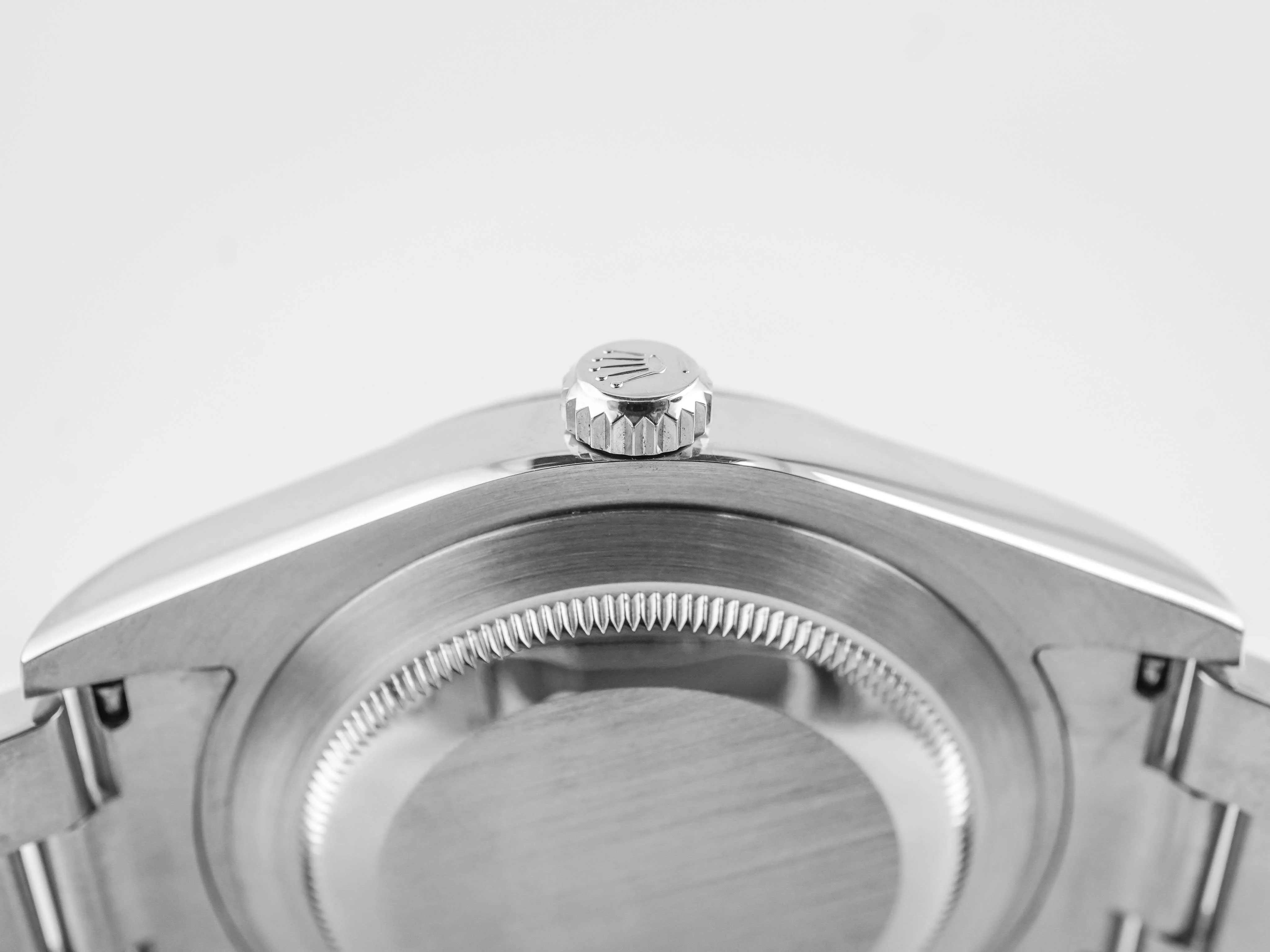 Rolex 116334 Datejust II 41 mm Fluted Bezel Silver Stick Dial Oyster Bracelet Box and Papers 2013 - Image 8