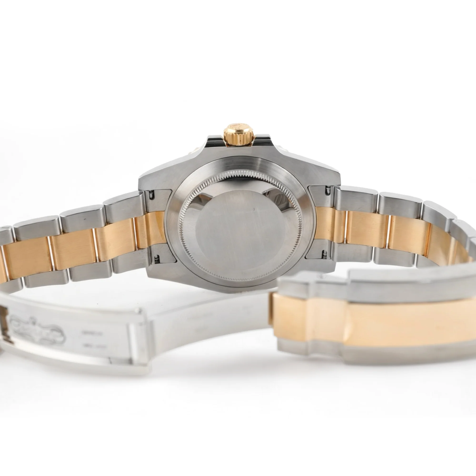 Rolex 116613LN Submariner Date 40 mm Two Tone 18K Yellow Gold Black Dial Box and Papers 2018 - Image 9