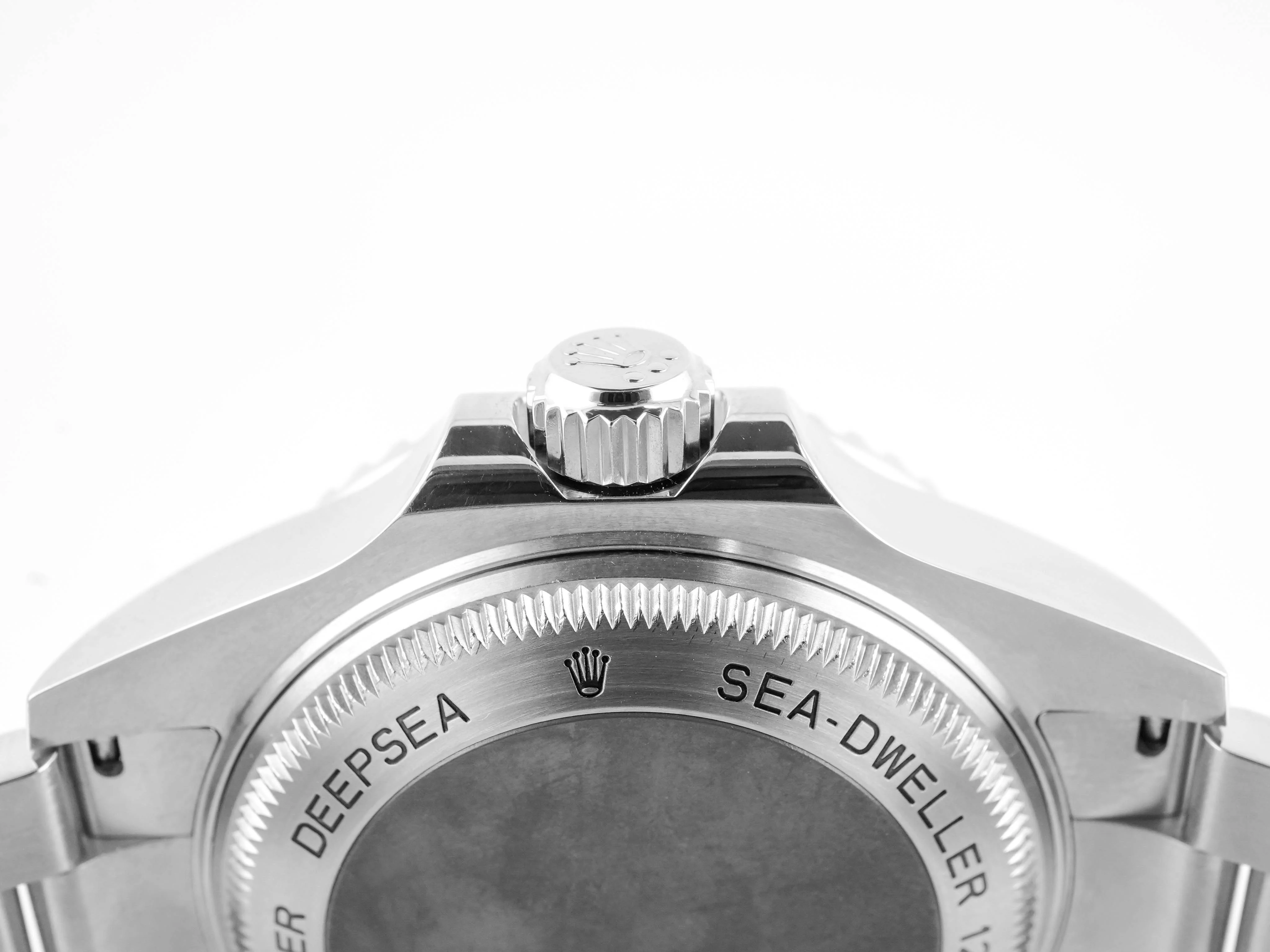 Rolex 116660 Sea-Dweller Deepsea 44 mm Black Ceramic Bezel Black Dial Box and Papers 2015 - Image 8