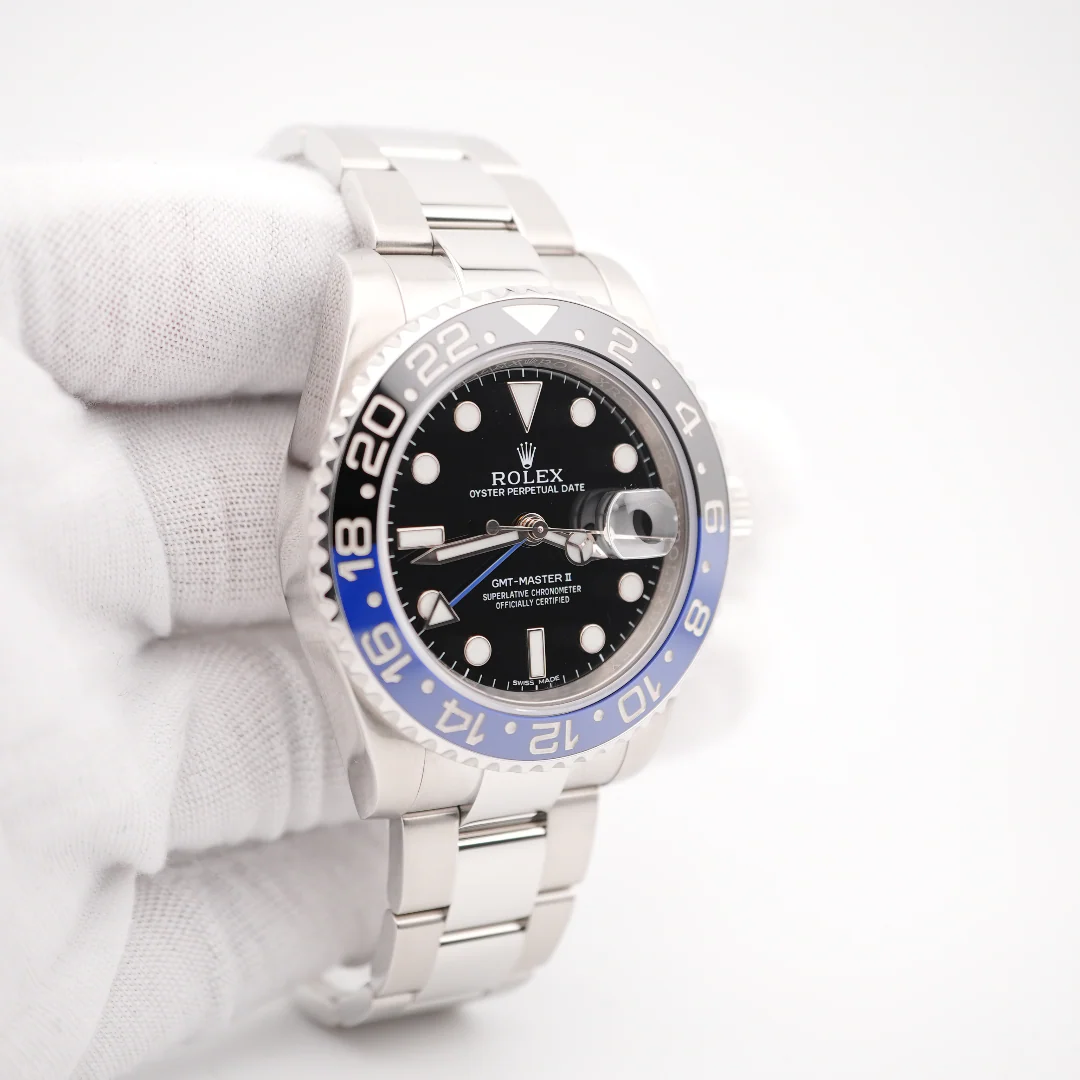 Rolex 116710BLNR GMT-Master II "Batman" 40 mm Ceramic Bezel Oyster Bracelet Box and Papers 2017 - Image 4