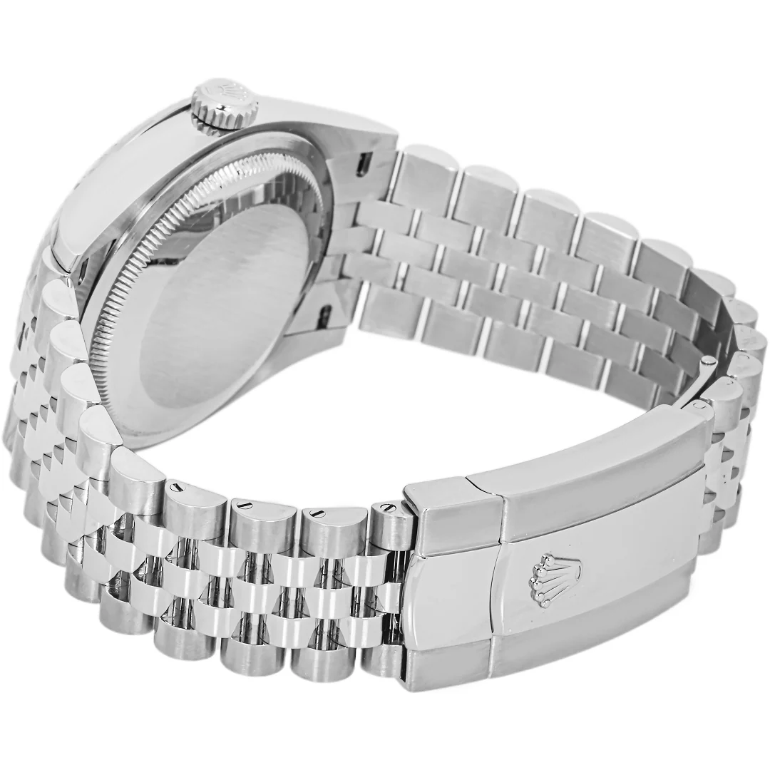 Rolex 126234 Datejust 36 mm Fluted Bezel Silver Index Dial Jubilee Bracelet Box and Papers 2019 - Image 8