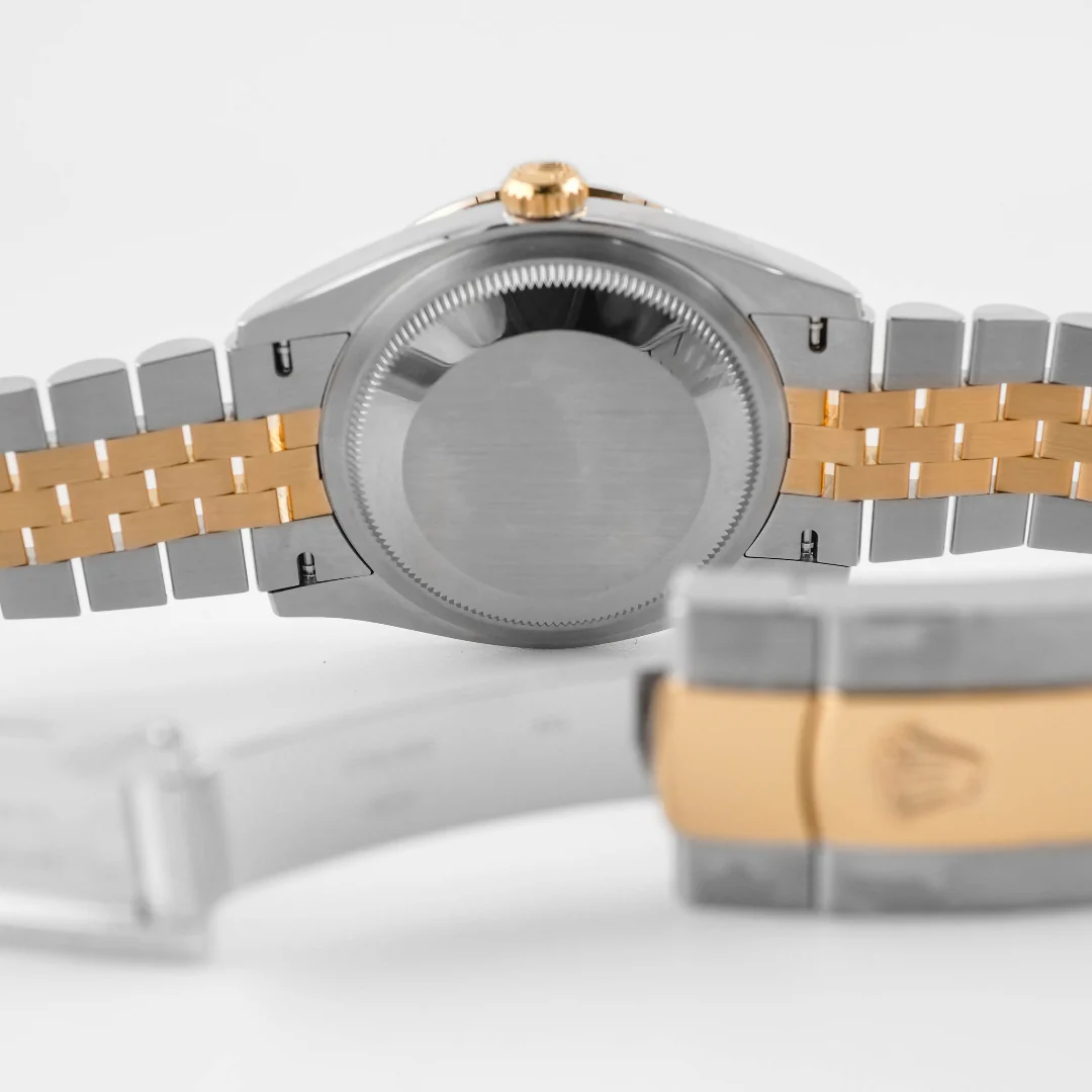 Rolex 126283RBR Datejust 36 mm Champagne Diamond Dial Jubilee Bracelet Box and Papers 2026 - Image 10