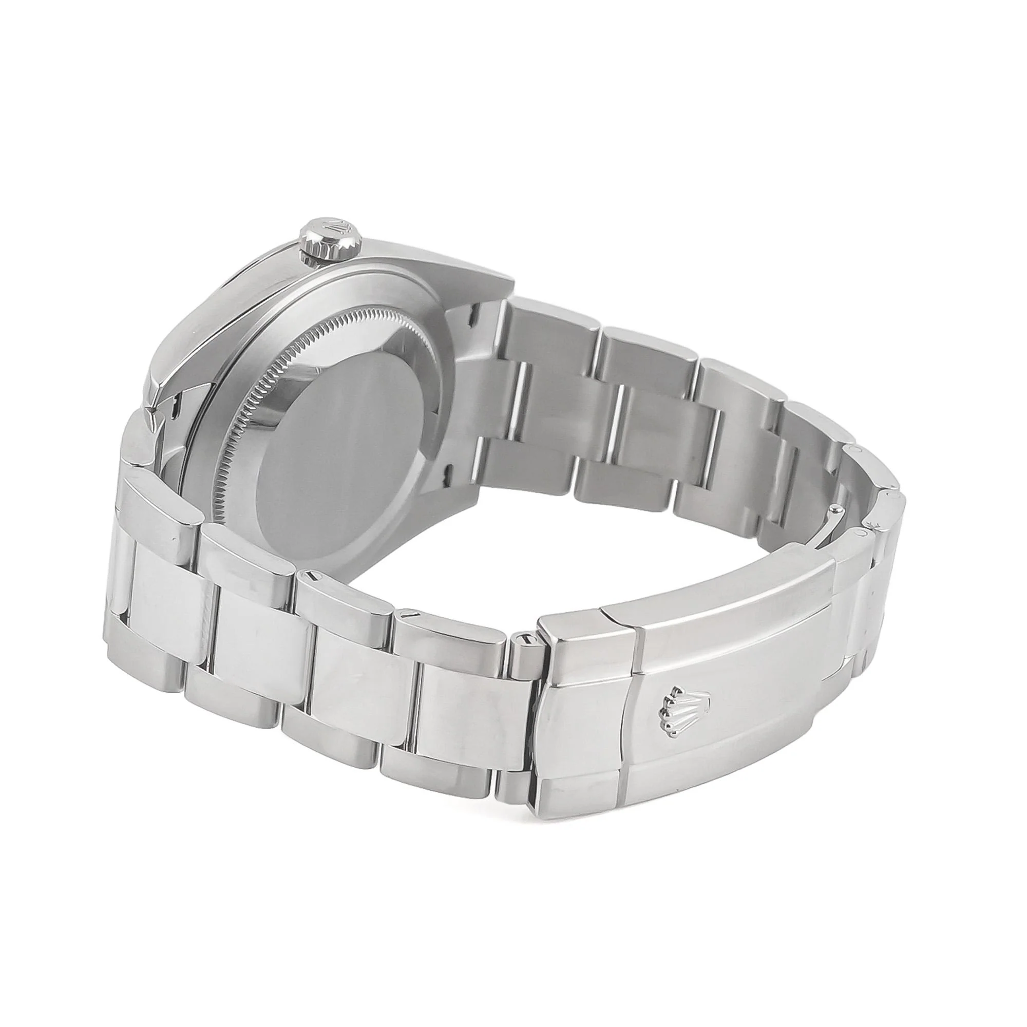 Rolex 126300 Datejust 41 mm Smooth Bezel Blue Roman Dial Oyster Bracelet Box and Papers 2025 - Image 5