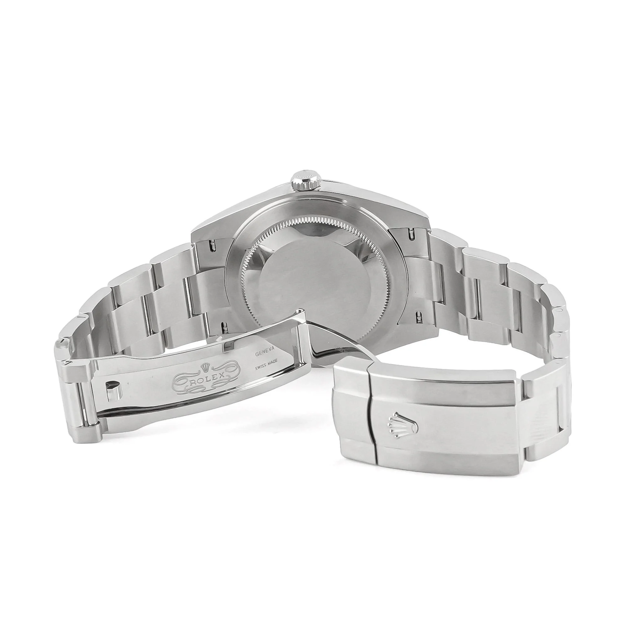 Rolex 126300 Datejust 41 mm Smooth Bezel Silver Index Dial Oyster Bracelet Box and Papers 2025 - Image 4
