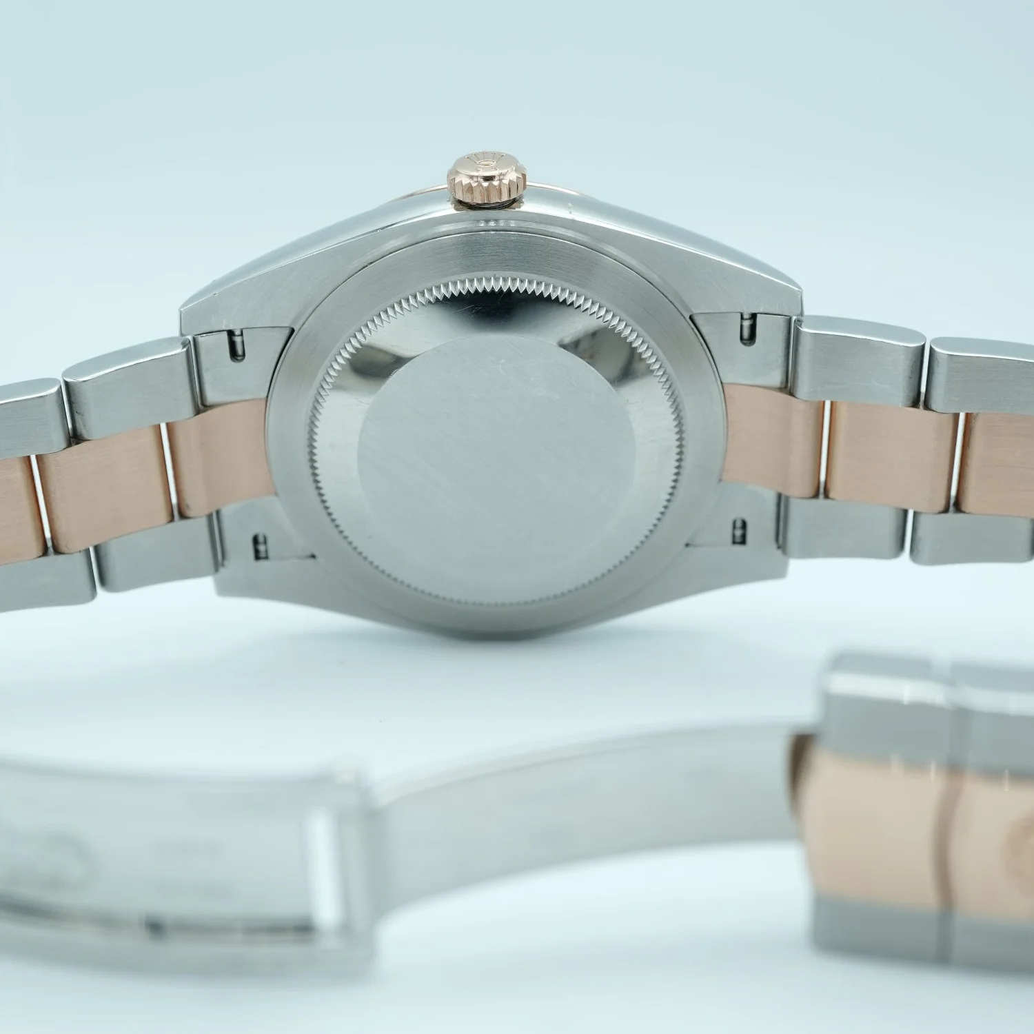 Rolex 126331 Datejust 41 mm 18k Rose Gold Fluted Bezel MOP Factory Diamond Dial Oyster Bracelet 2016 - Image 9
