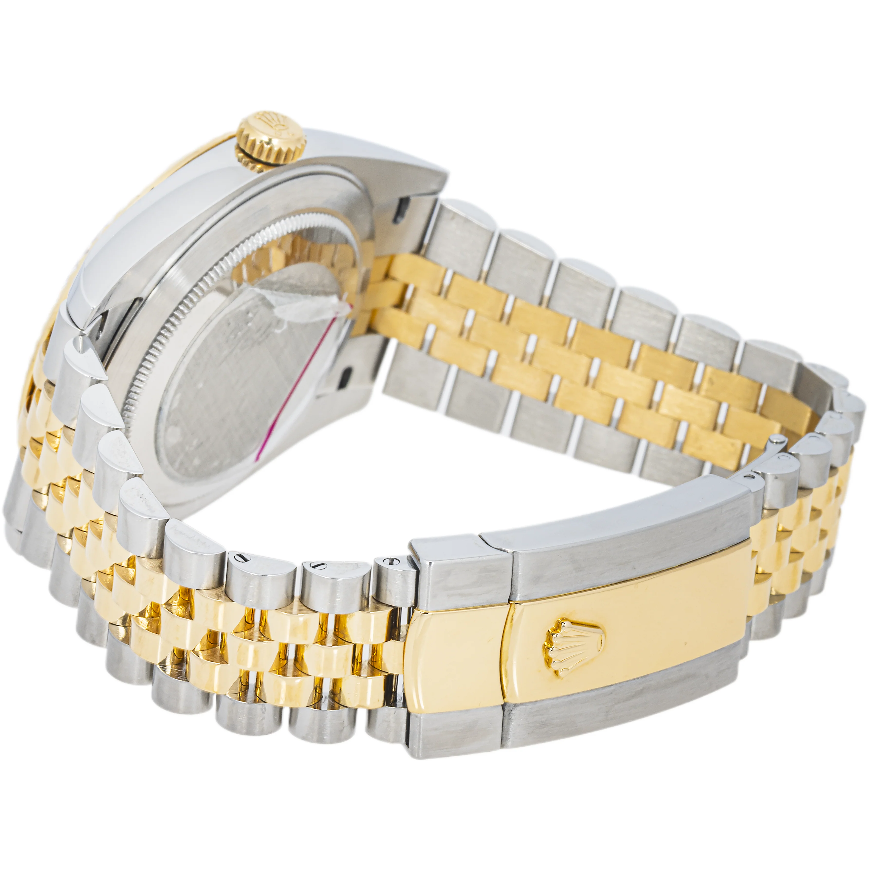 Rolex 126333 Datejust 41 mm Fluted Bezel Champagne Diamond Dial Jubilee Bracelet Box and Papers 2017 - Image 7