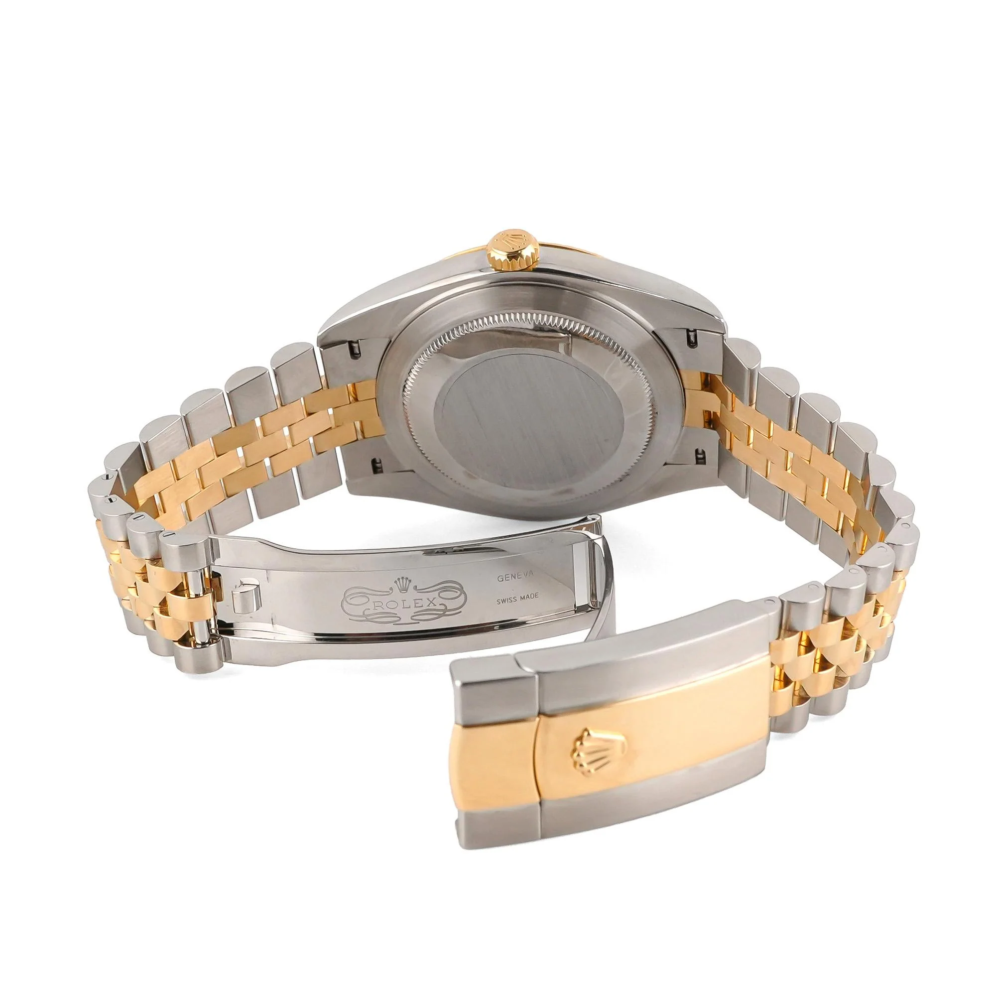 Rolex 126333 Datejust 41 mm Fluted Bezel Champagne Dial Jubilee Bracelet Box and Papers 2017 - Image 4