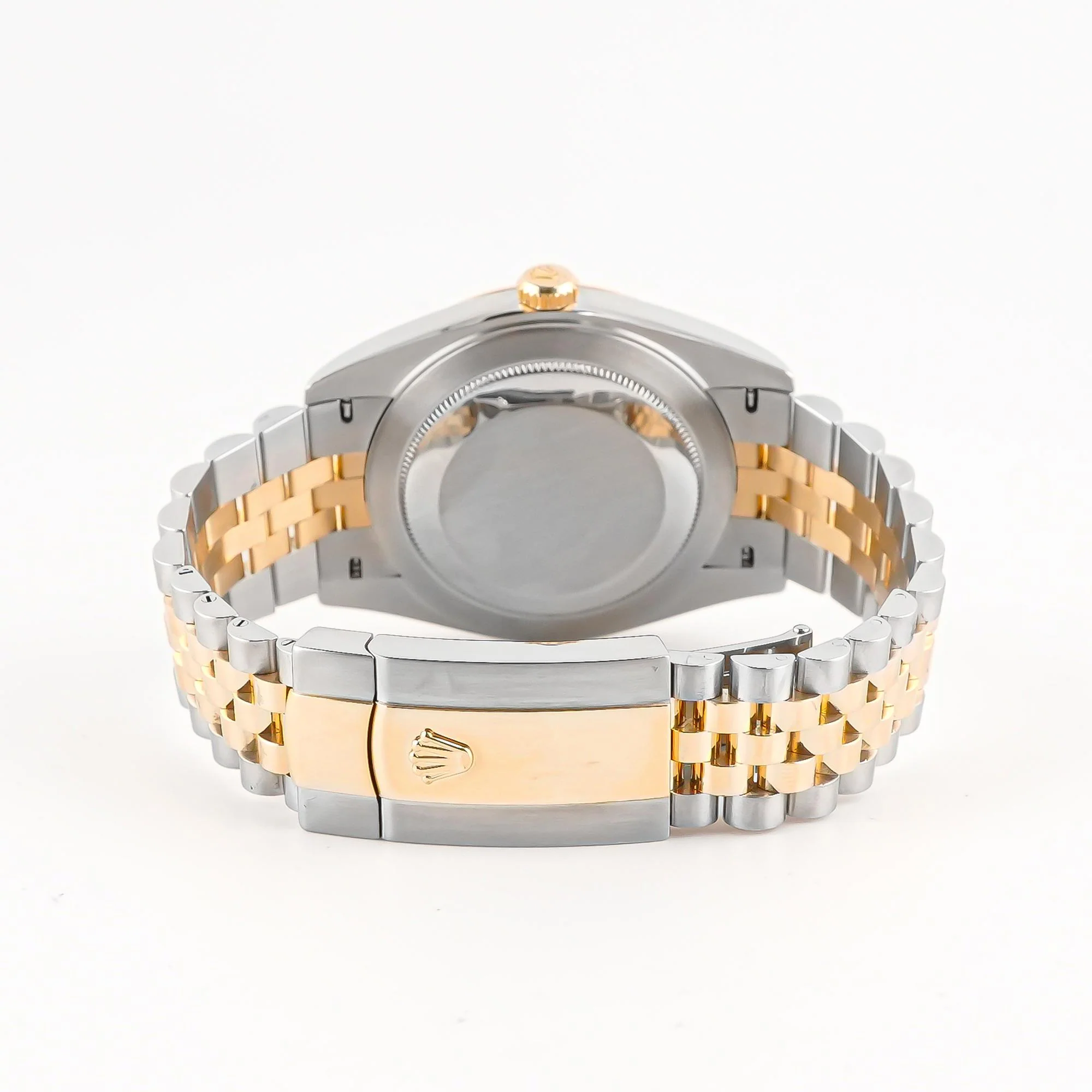 Rolex 126333 Datejust 41 mm Fluted Bezel Champagne Diamond Dial Jubilee Bracelet Box and Papers 2017 - Image 3