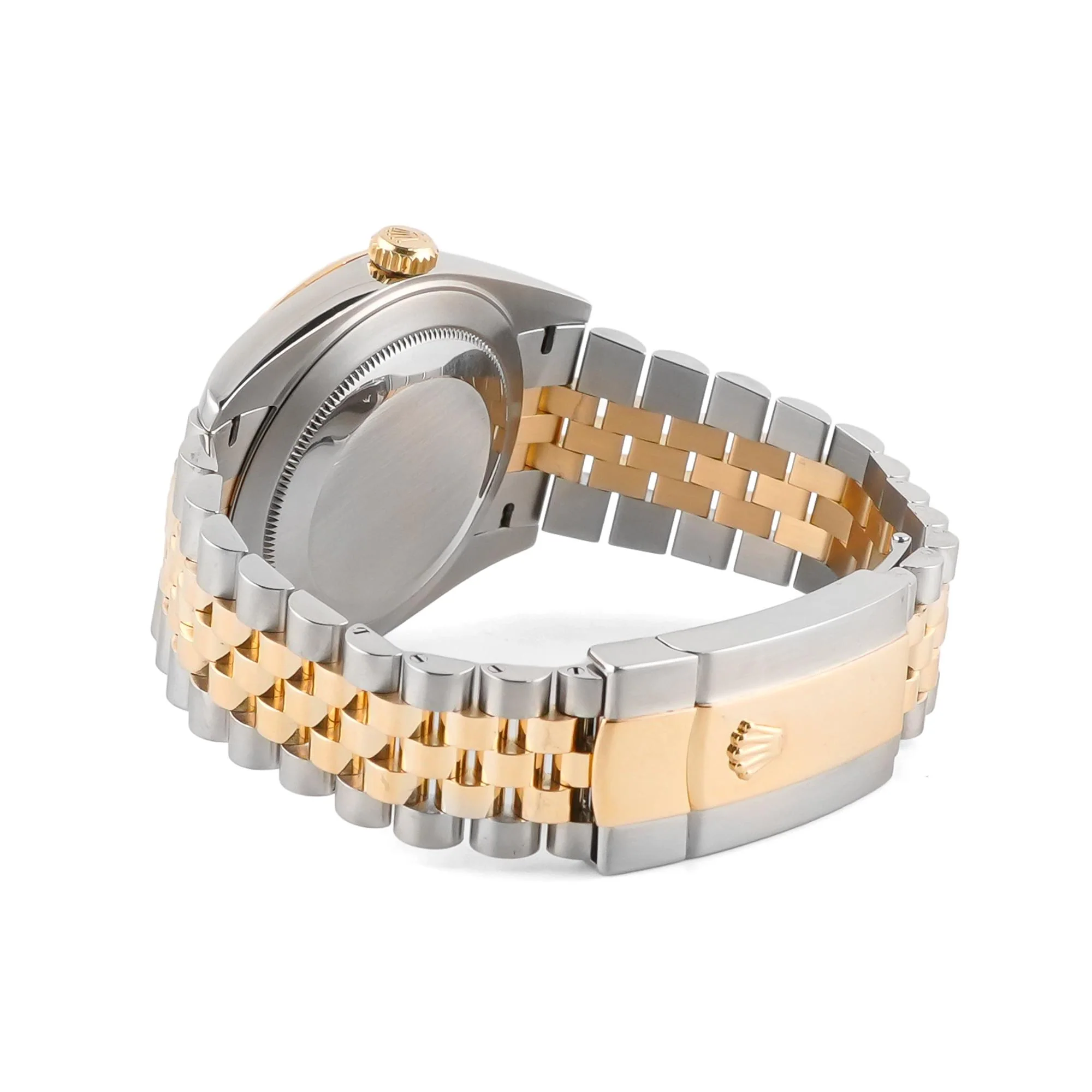 Rolex 126333 Datejust 41 mm Fluted Bezel Champagne Diamond Dial Jubilee Bracelet Box and Papers 2017 - Image 6