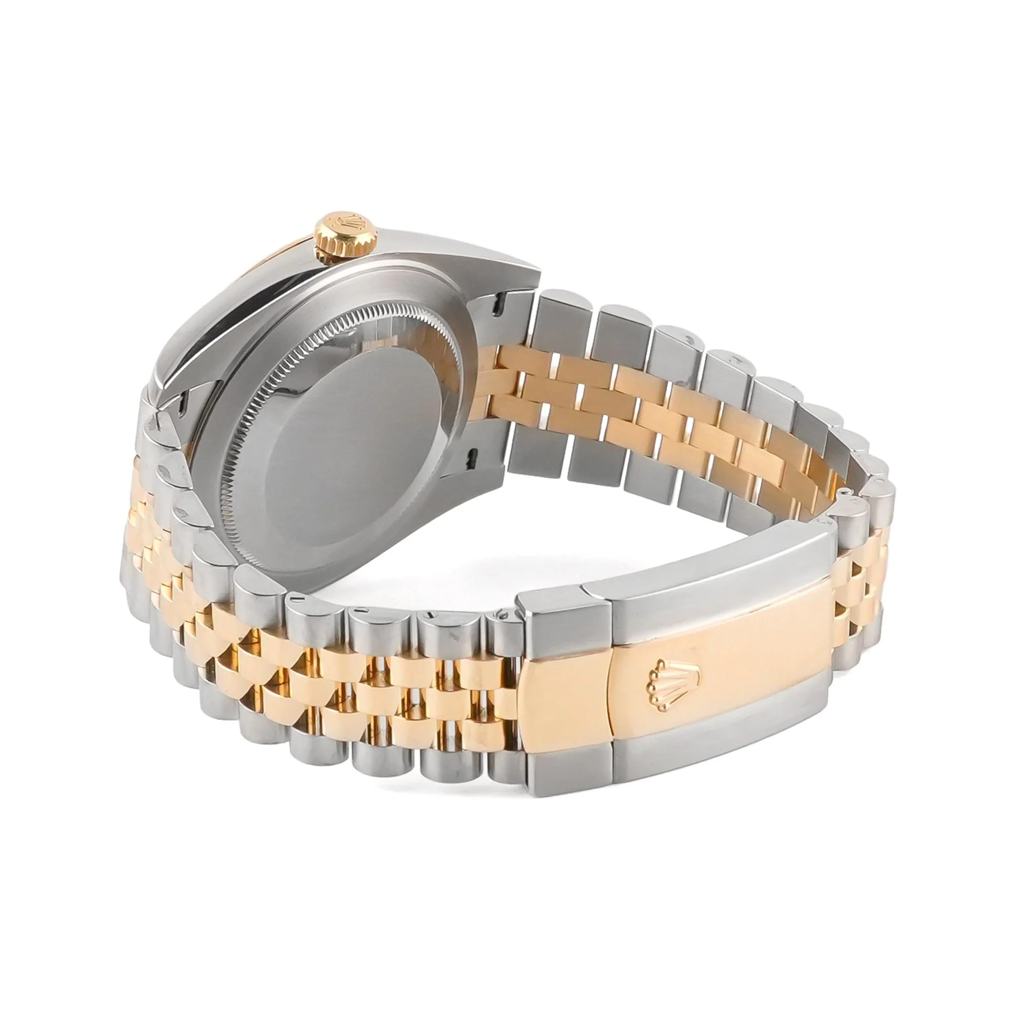 Rolex 126333 Datejust 41 mm Fluted Bezel Champagne Diamond Dial Jubilee Bracelet Box and Papers 2017 - Image 5