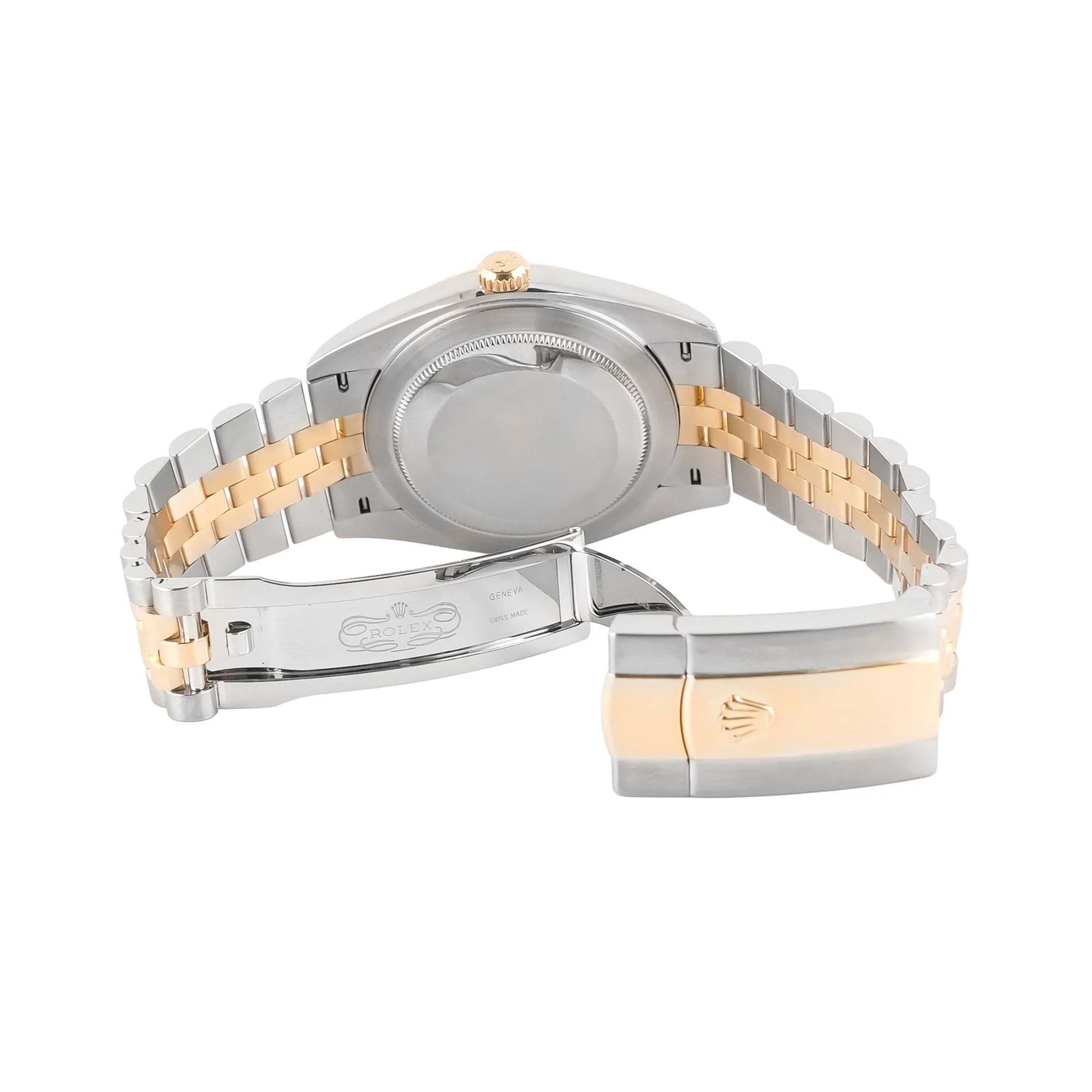 Rolex 126333 Datejust 41 mm Fluted Bezel Champagne Index Dial Jubilee Bracelet Box and Papers 2016 - Image 4
