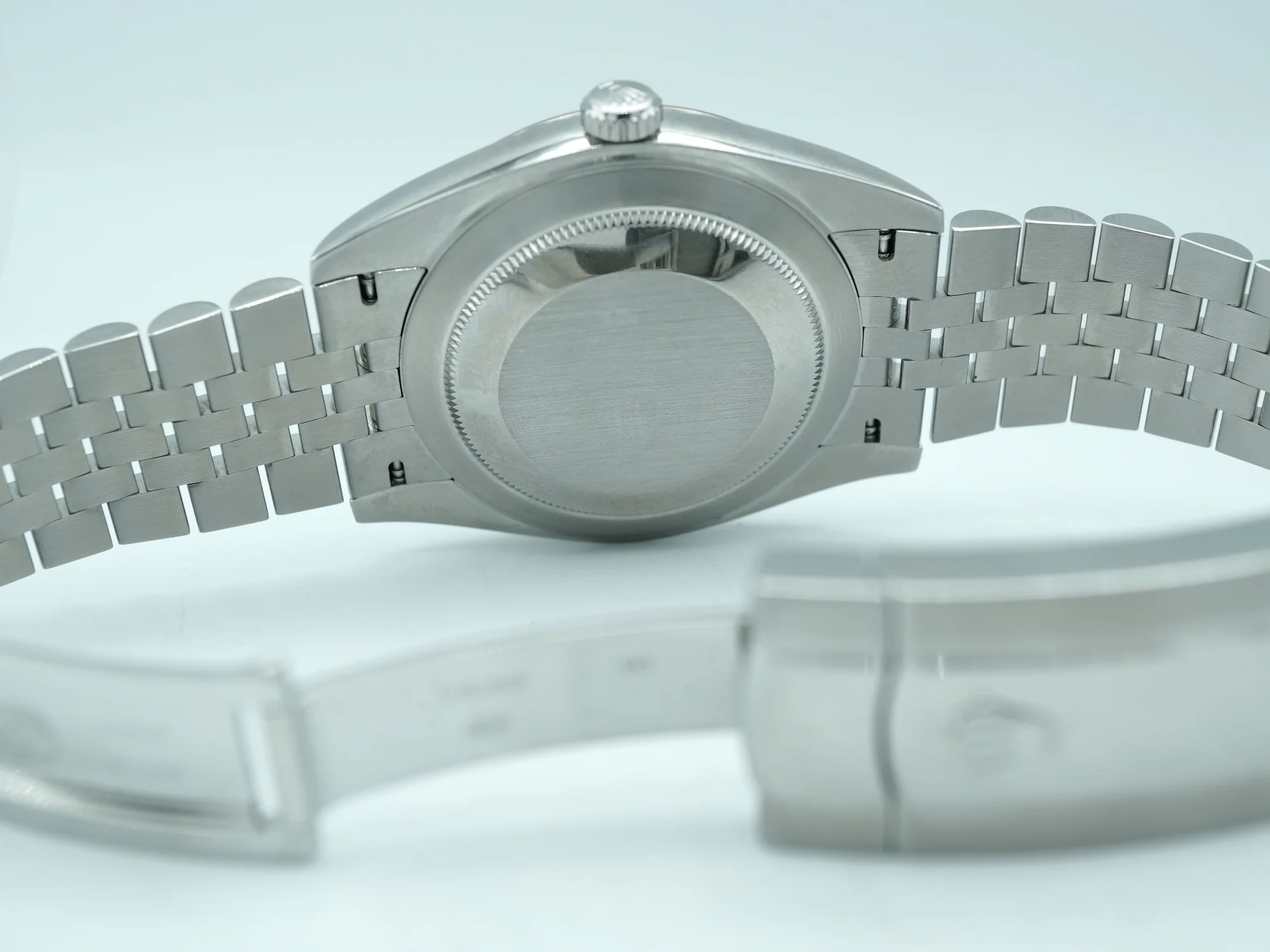 Rolex 126334 Datejust 41 mm 18k White Gold Black Diamond Dial Jubilee Bracelet Complete Set 2019 - Image 10