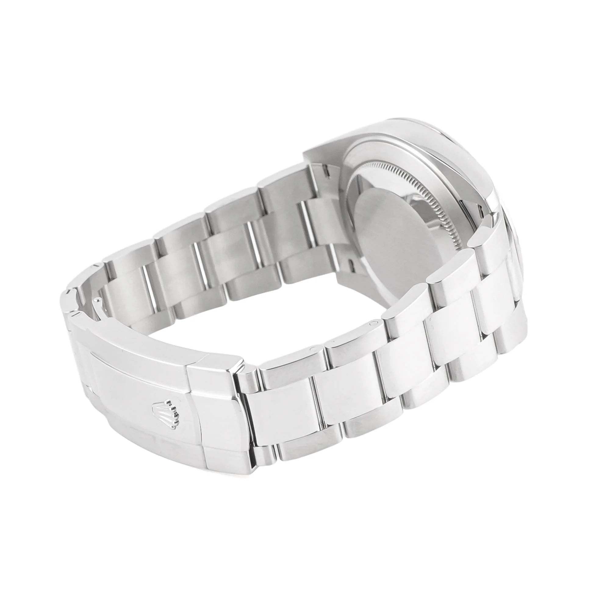 Rolex 126334 Datejust 41 mm Fluted Bezel Blue Roman Dial Oyster Bracelet Box and Papers 2020 - Image 6