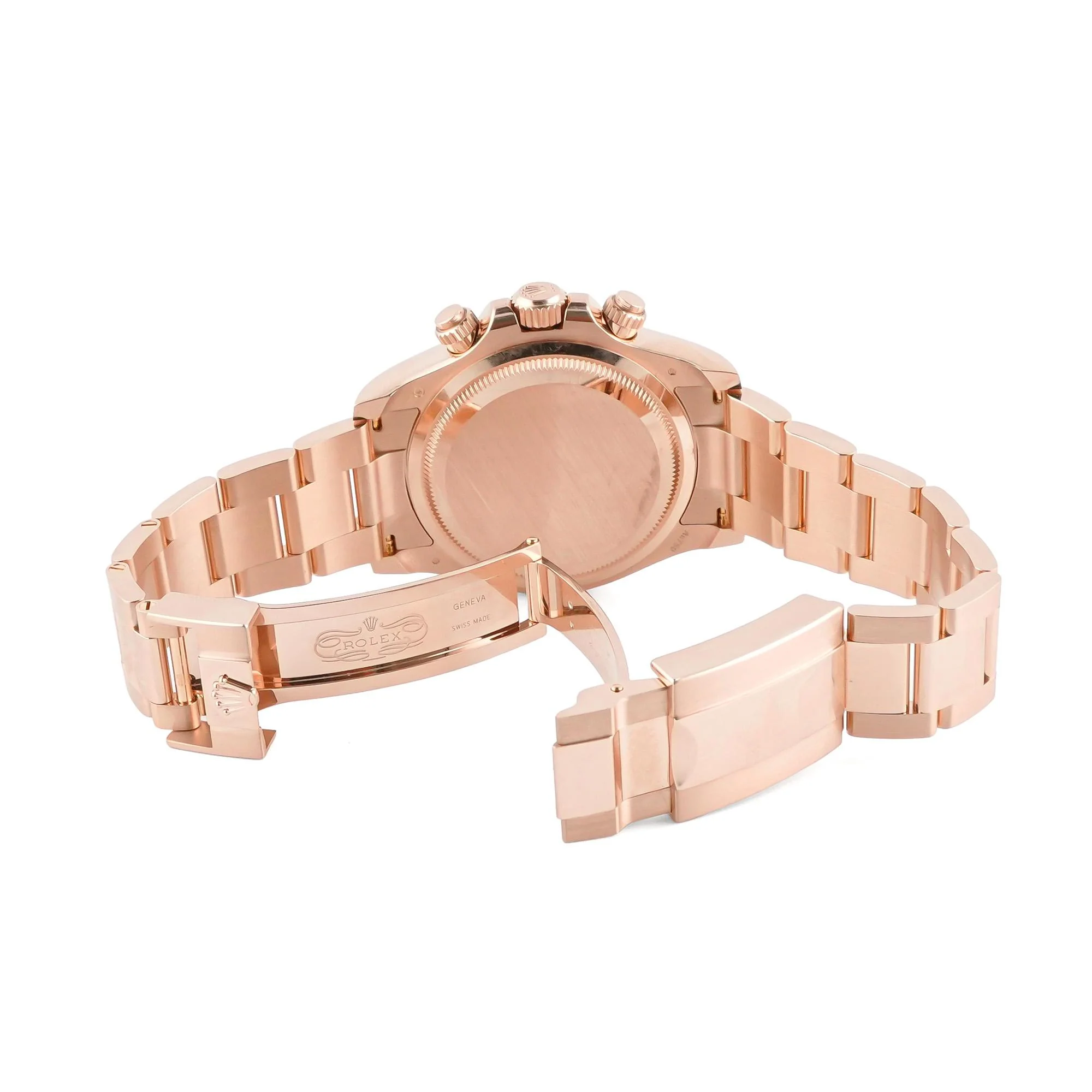 Rolex 126505 Cosmograph Daytona 18K Rose Gold Chocolate Index Dial Oyster Bracelet Box and Papers 2026 - Image 5