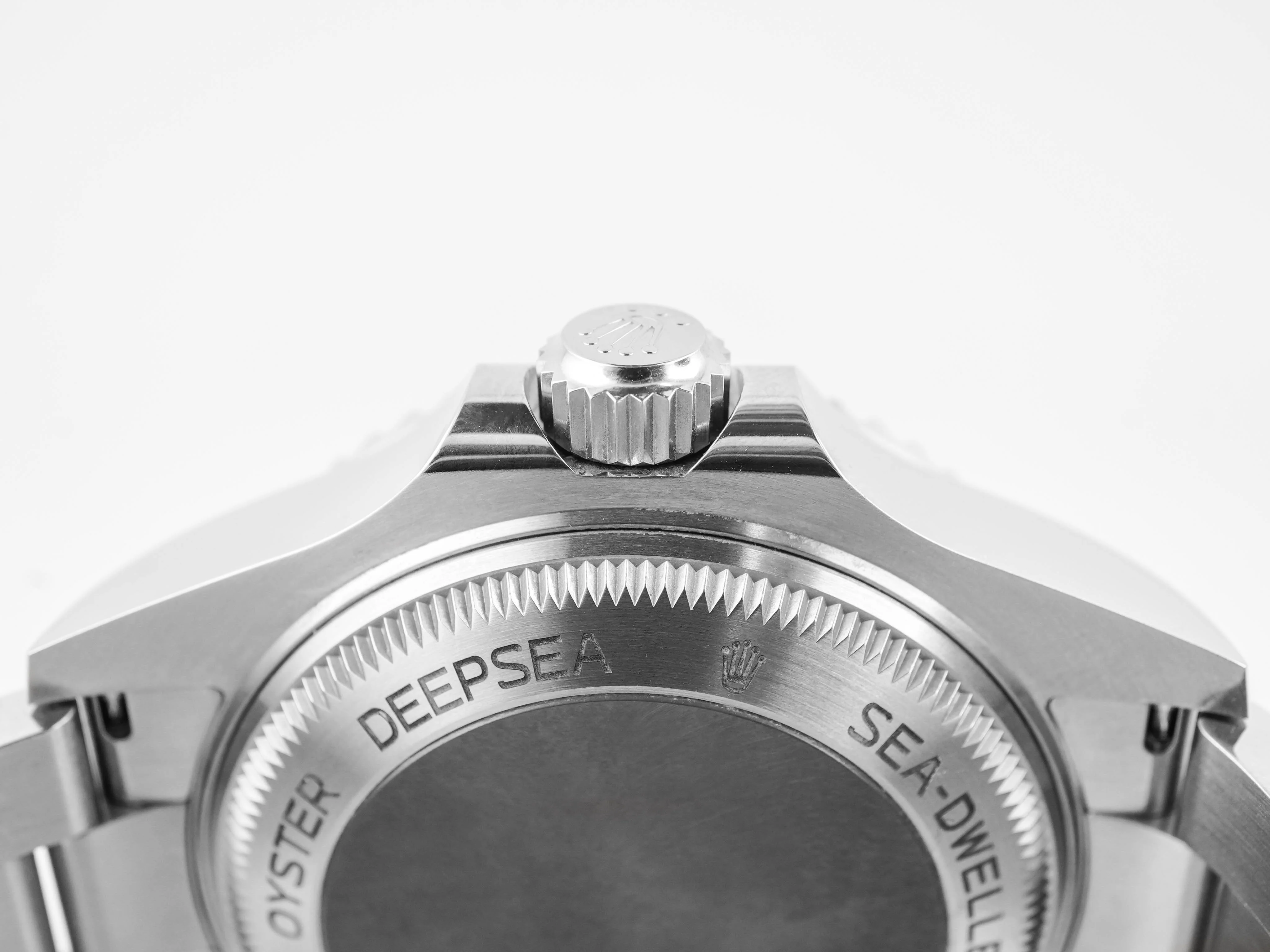 Rolex 126660 Sea-Dweller Deepsea 44 mm Black Dial Oyster Bracelet Box and Papers 2022 - Image 8