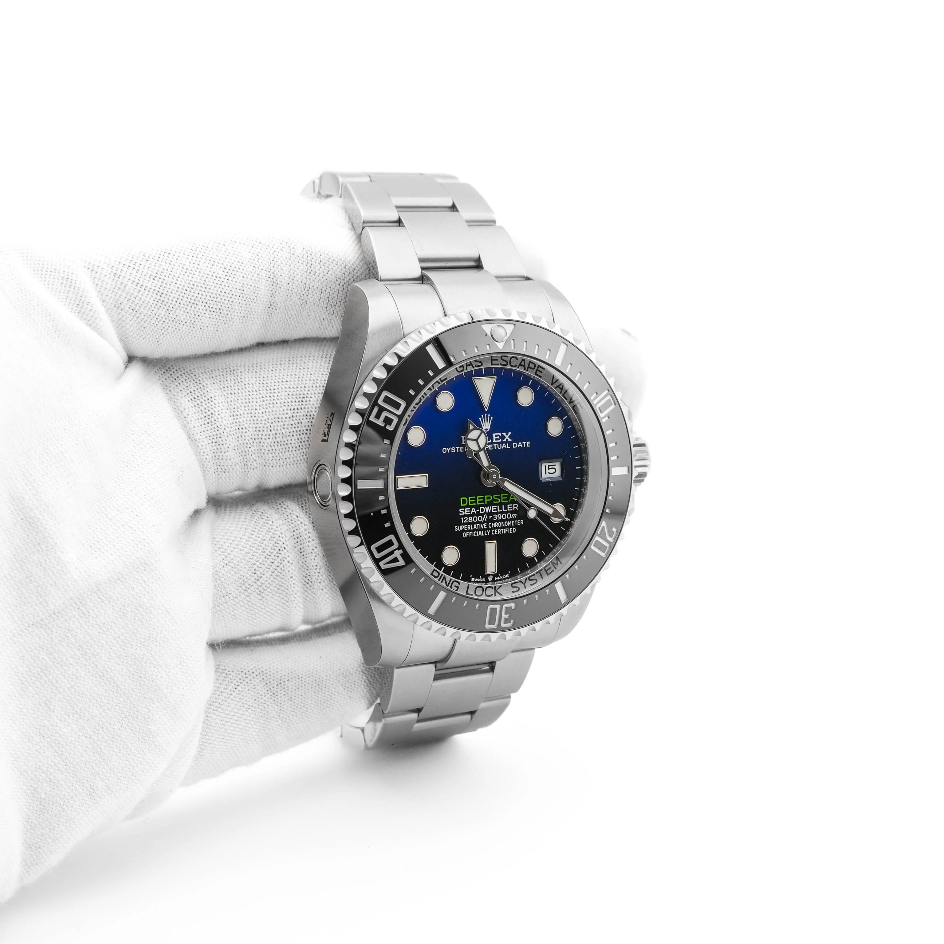 Rolex 126660 Sea-dweller Deepsea 44 mm D-Blue James Cameron Oyster Bracelet Box and Papers 2022 - Image 4