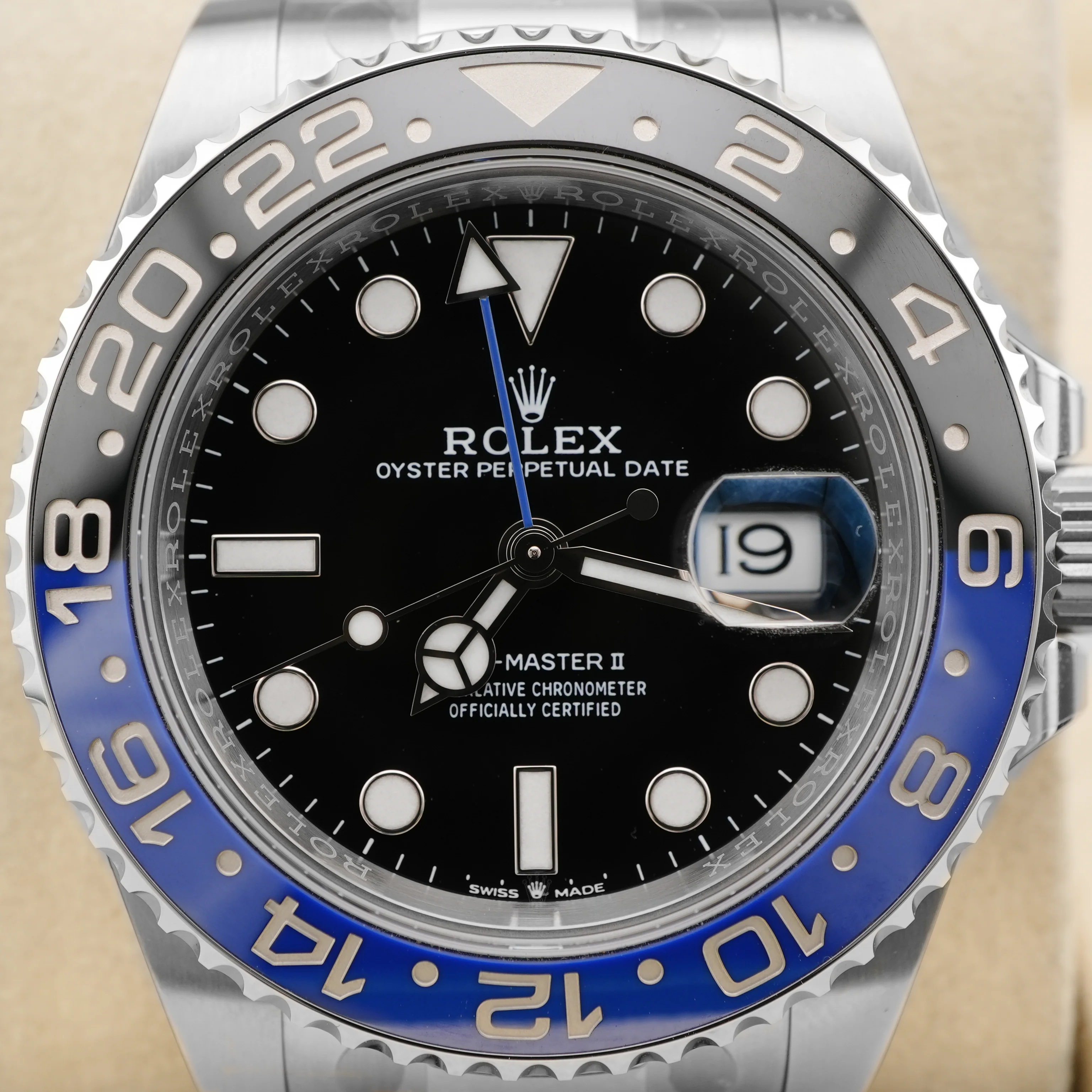 Rolex 126710BLNR GMT-Master II "Batman" 40 mm Ceramic Bezel Oyster Bracelet Box and Papers 2024 - Image 3