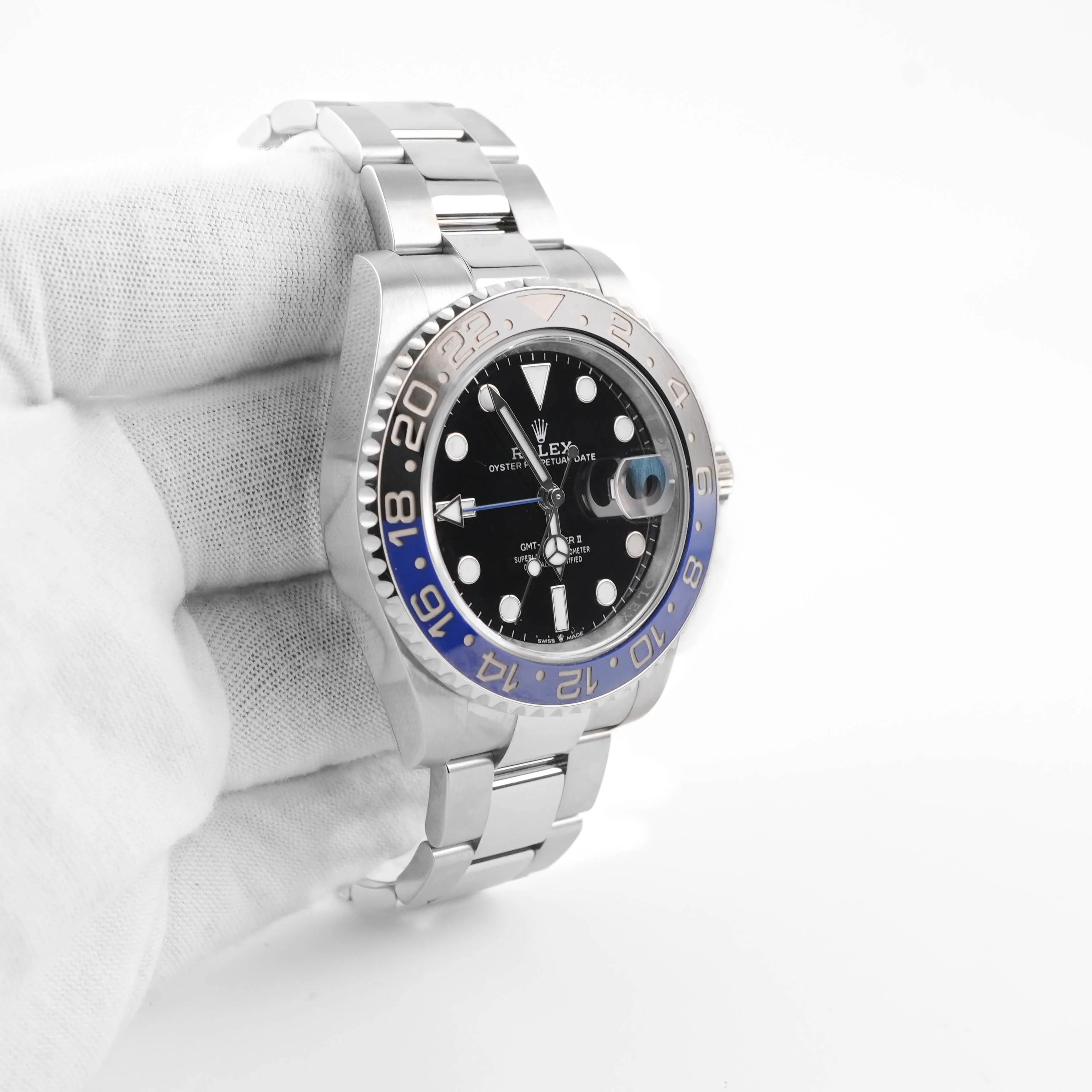 Rolex 126710BLNR GMT-Master II "Batman" 40 mm Ceramic Bezel Oyster Bracelet Box and Papers 2024 - Image 4