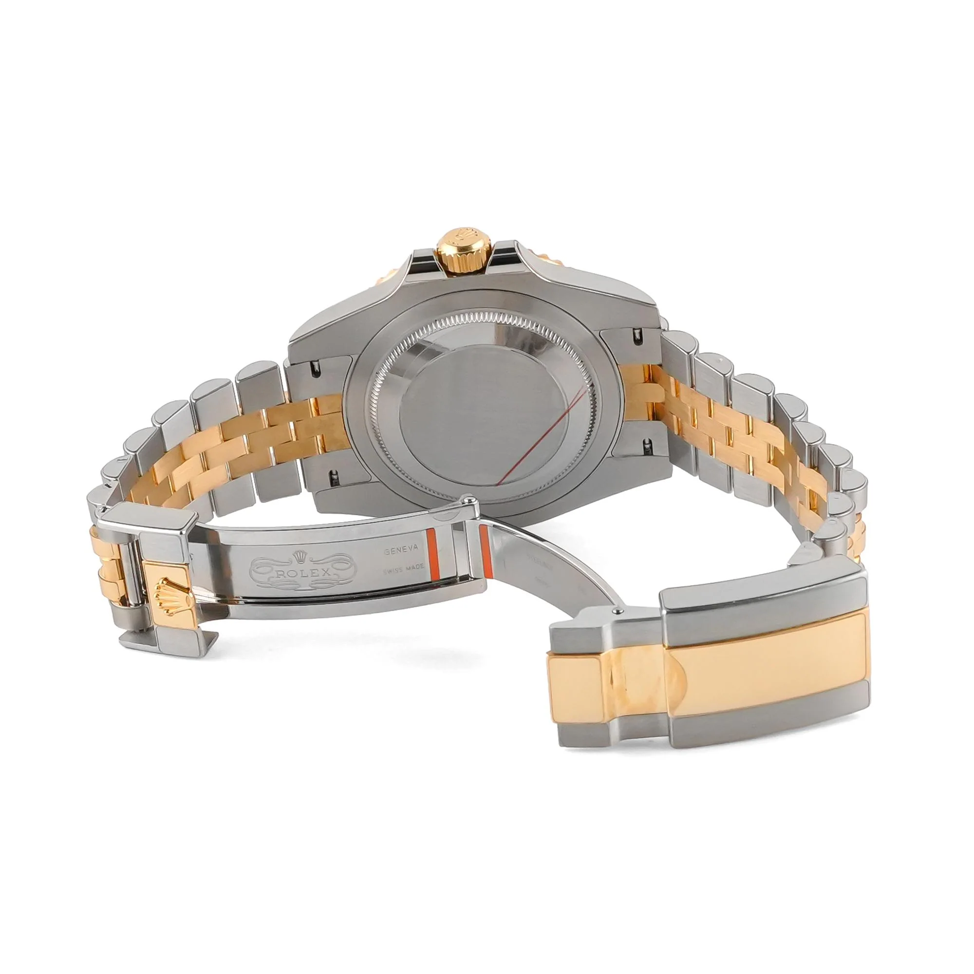 Rolex 126713GRNR GMT-Master II 40 mm 18K Yellow Gold Black Dial Jubilee Bracelet Box and Papers 2025 - Image 6