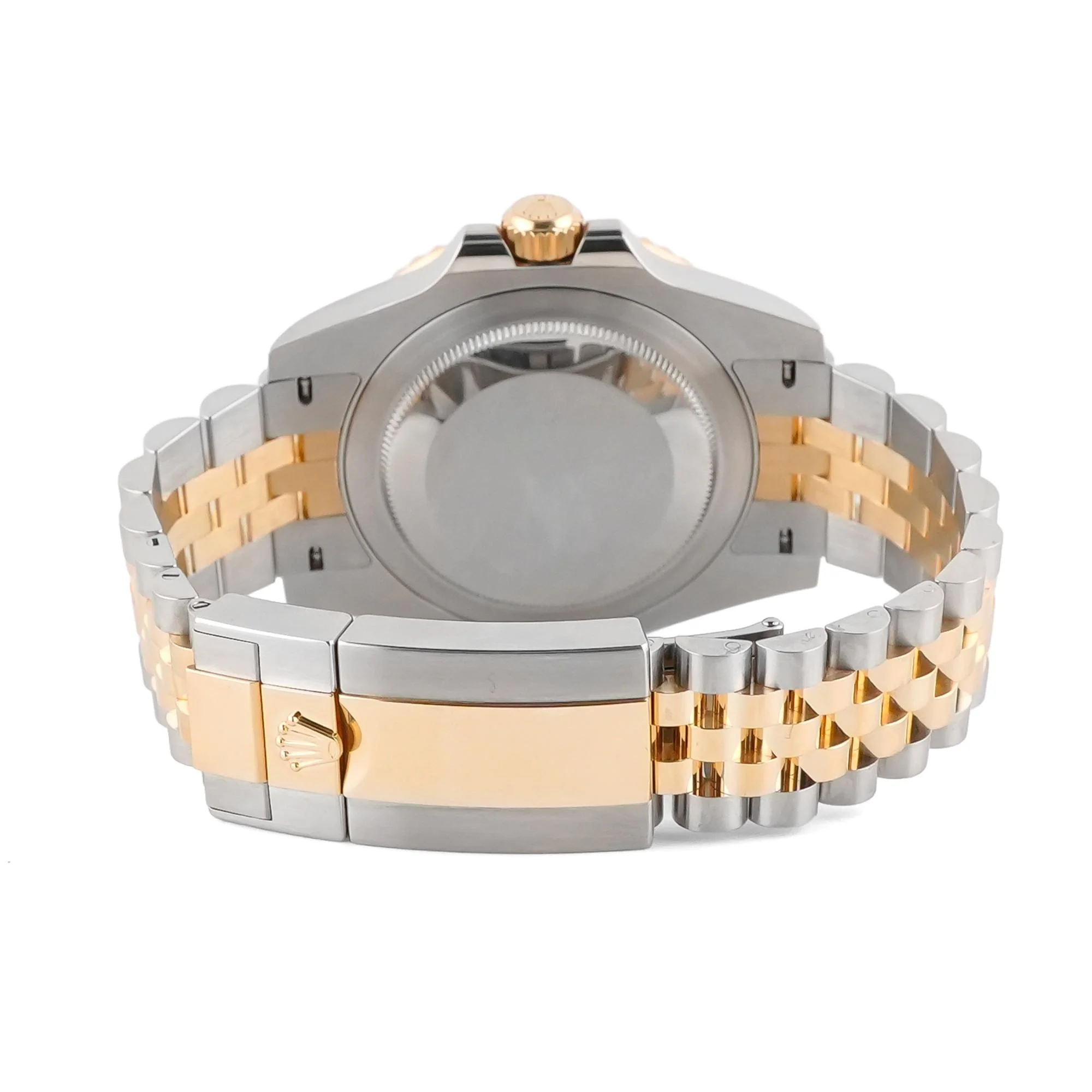 Rolex 126713GRNR GMT-Master II 40 mm 18K Yellow Gold Black Dial Jubilee Bracelet Box and Papers 2026 - Image 3