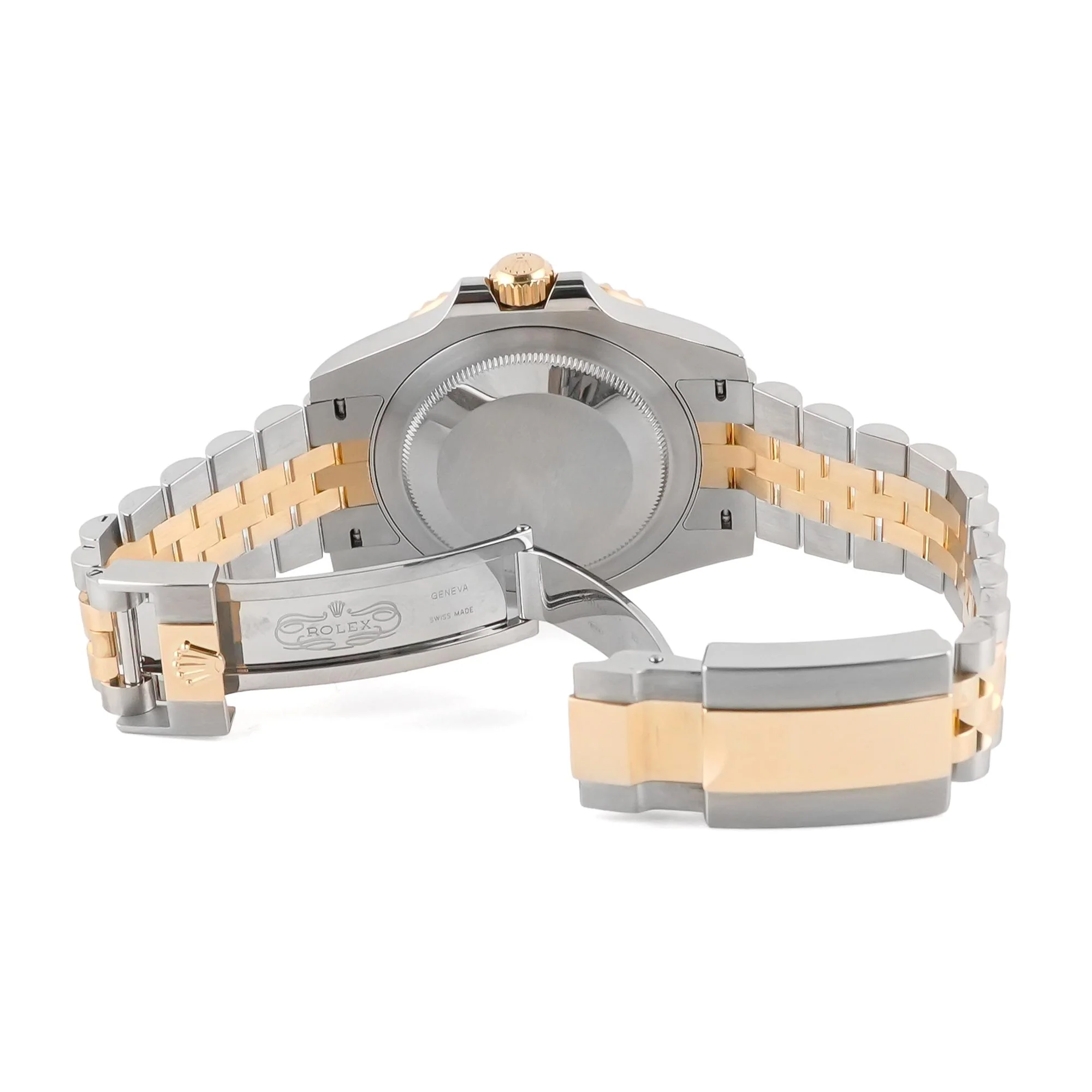 Rolex 126713GRNR GMT-Master II 40 mm 18K Yellow Gold Black Dial Jubilee Bracelet Box and Papers 2026 - Image 4