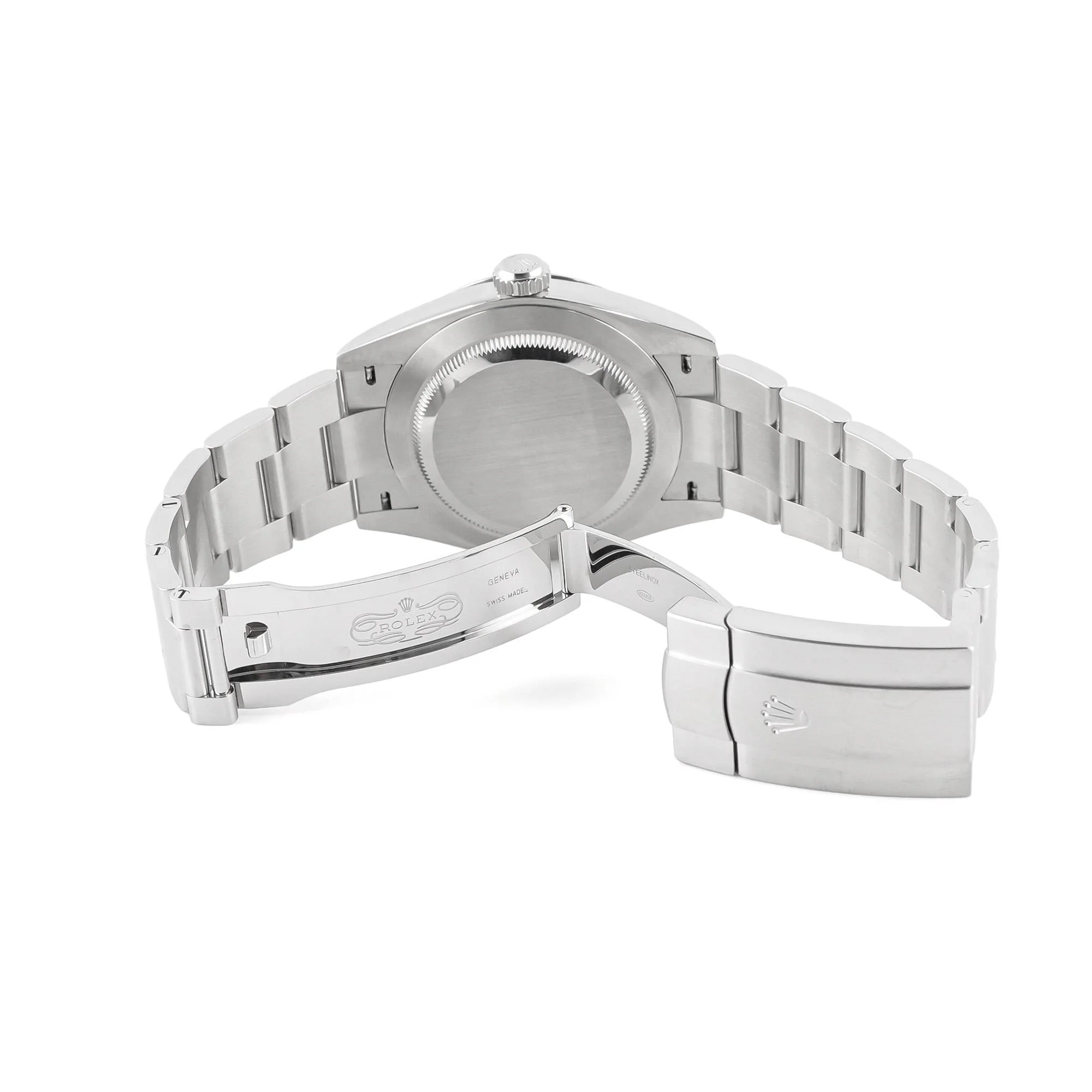 Rolex 134300 Oyster Perpetual 41 mm Smooth Bezel Silver Index Dial Oyster Bracelet Box and Papers 2026 - Image 4