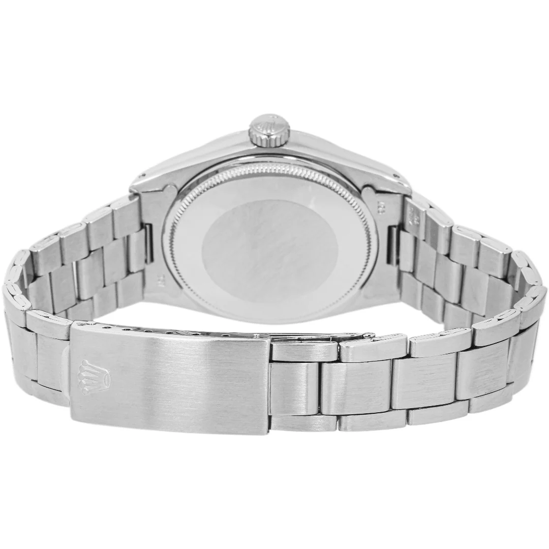 Rolex 1500 Oyster Perpetual Date 34 mm Smooth Bezel Silver Index Dial Oyster Bracelet 1970 - Image 3