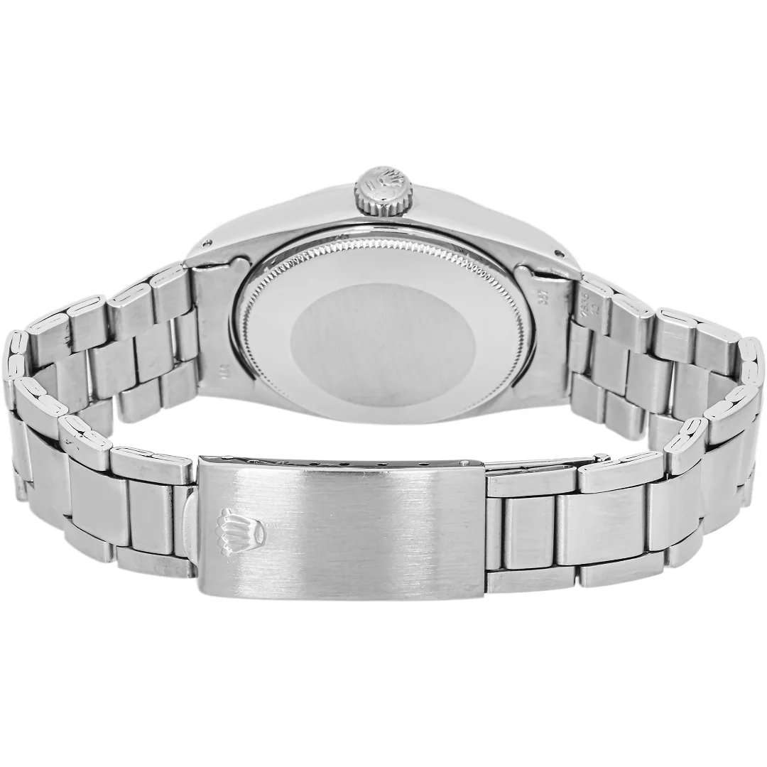 Rolex 1500 Oyster Perpetual Date 34 mm Smooth Bezel Silver Index Dial Oyster Bracelet 1971 - Image 3