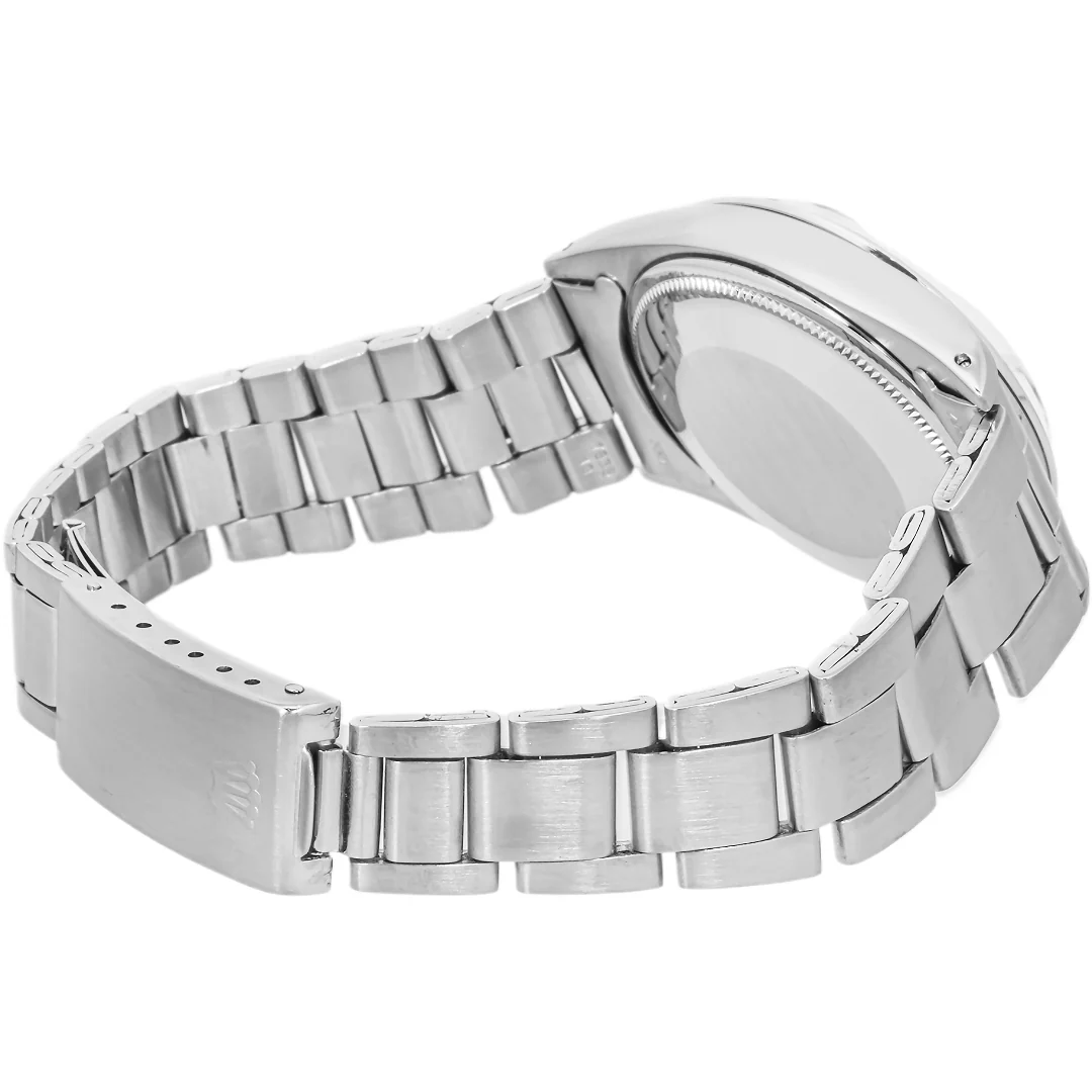 Rolex 1500 Oyster Perpetual Date 34 mm Smooth Bezel Silver Index Dial Oyster Bracelet 1971 - Image 6