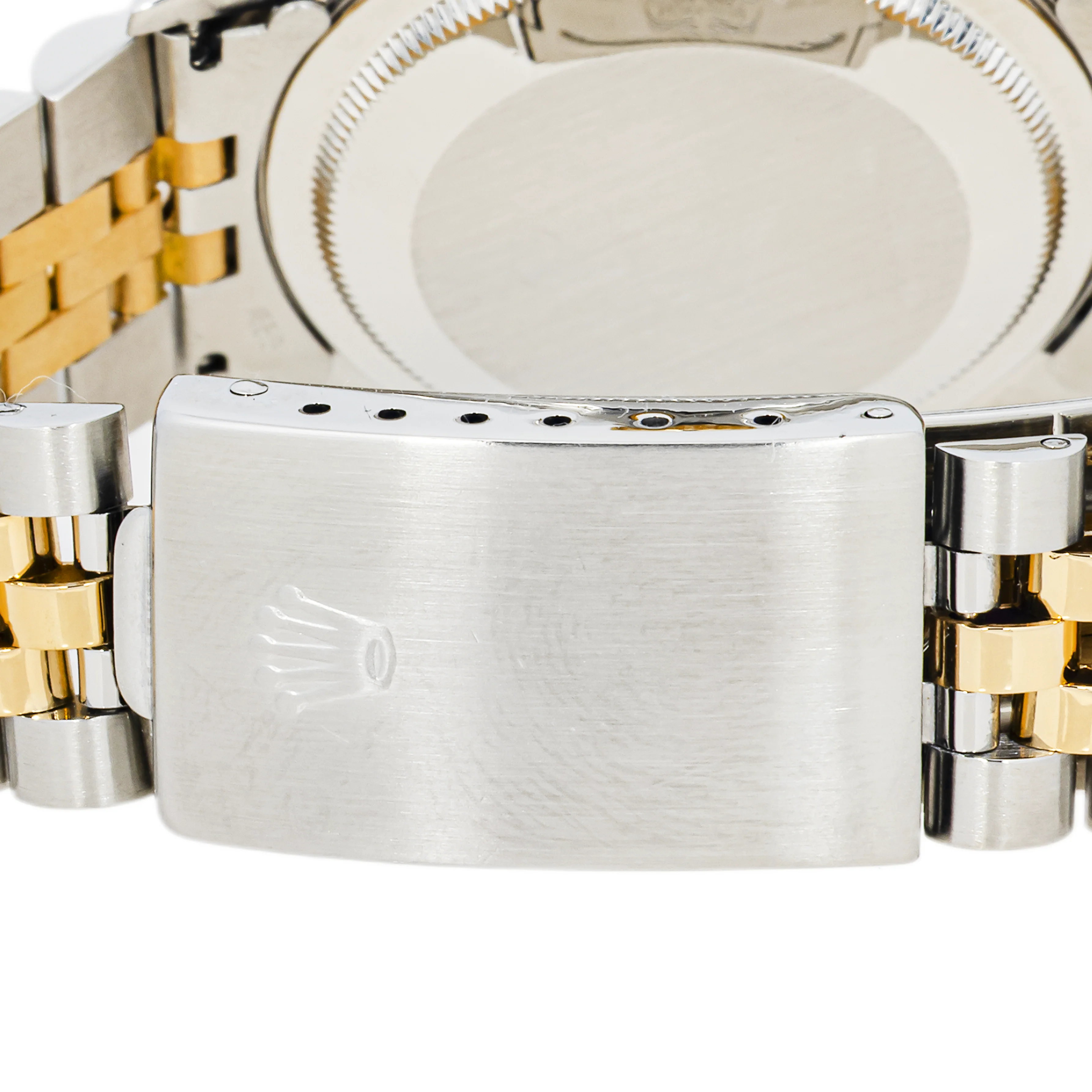 Rolex 16233 Datejust 36 mm Fluted Bezel Champagne Diamond Dial Jubilee Bracelet Box 1994 - Image 5