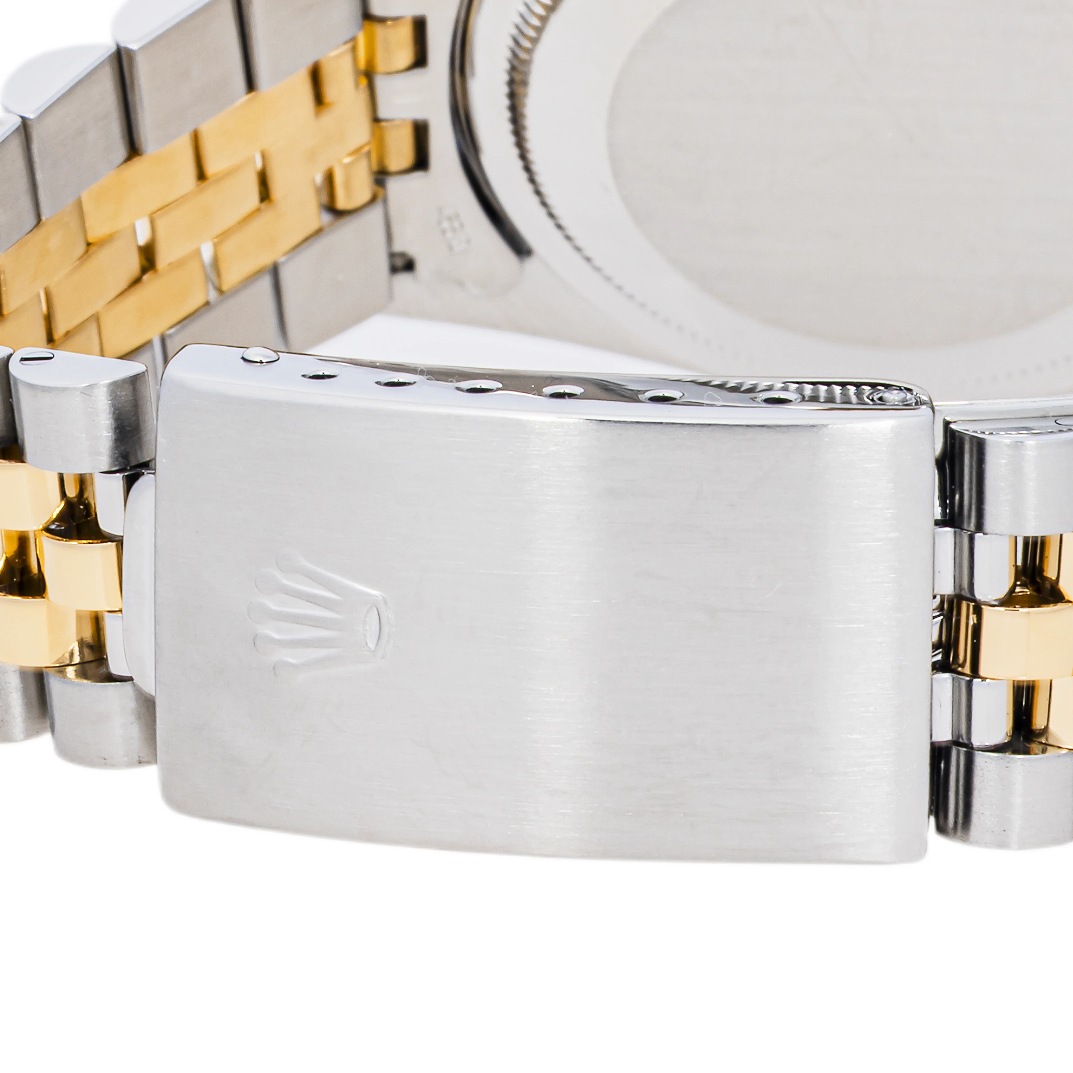 Rolex 16233 Datejust 36 mm Fluted Bezel Champagne Diamond Dial Jubilee Bracelet Box 1994 - Image 5